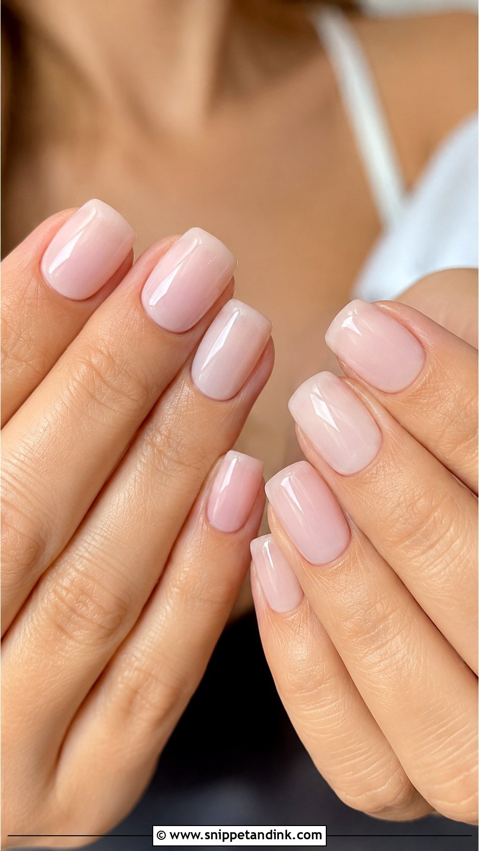 Short Bridesmaid Nails - Snippet and Ink - 30 Classy Bridesmaid Nails