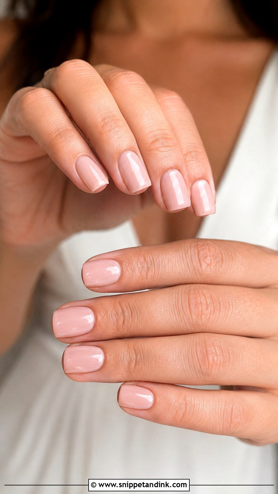 Short Bridesmaid Nails - Snippet and Ink - 30 Wedding Nails for Bridesmaids