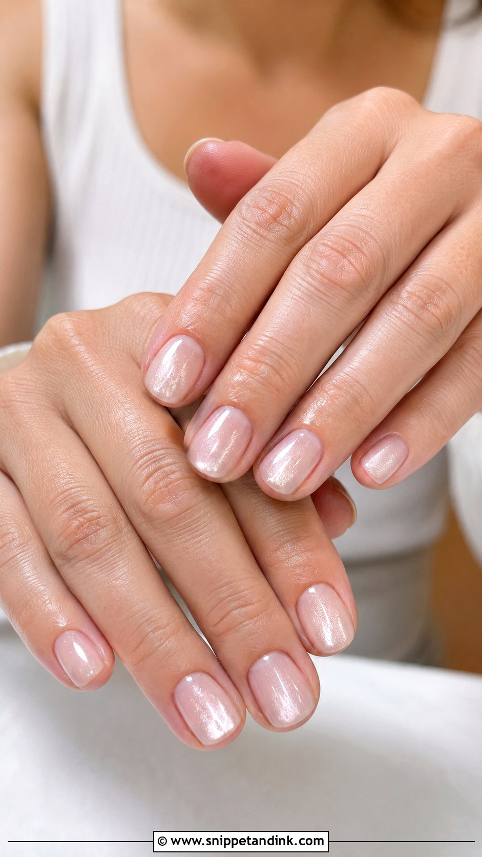 Short Cat Eye Bridal Wedding Nails - Snippet and Ink - 20 Cat Eye Bridal Wedding Nails