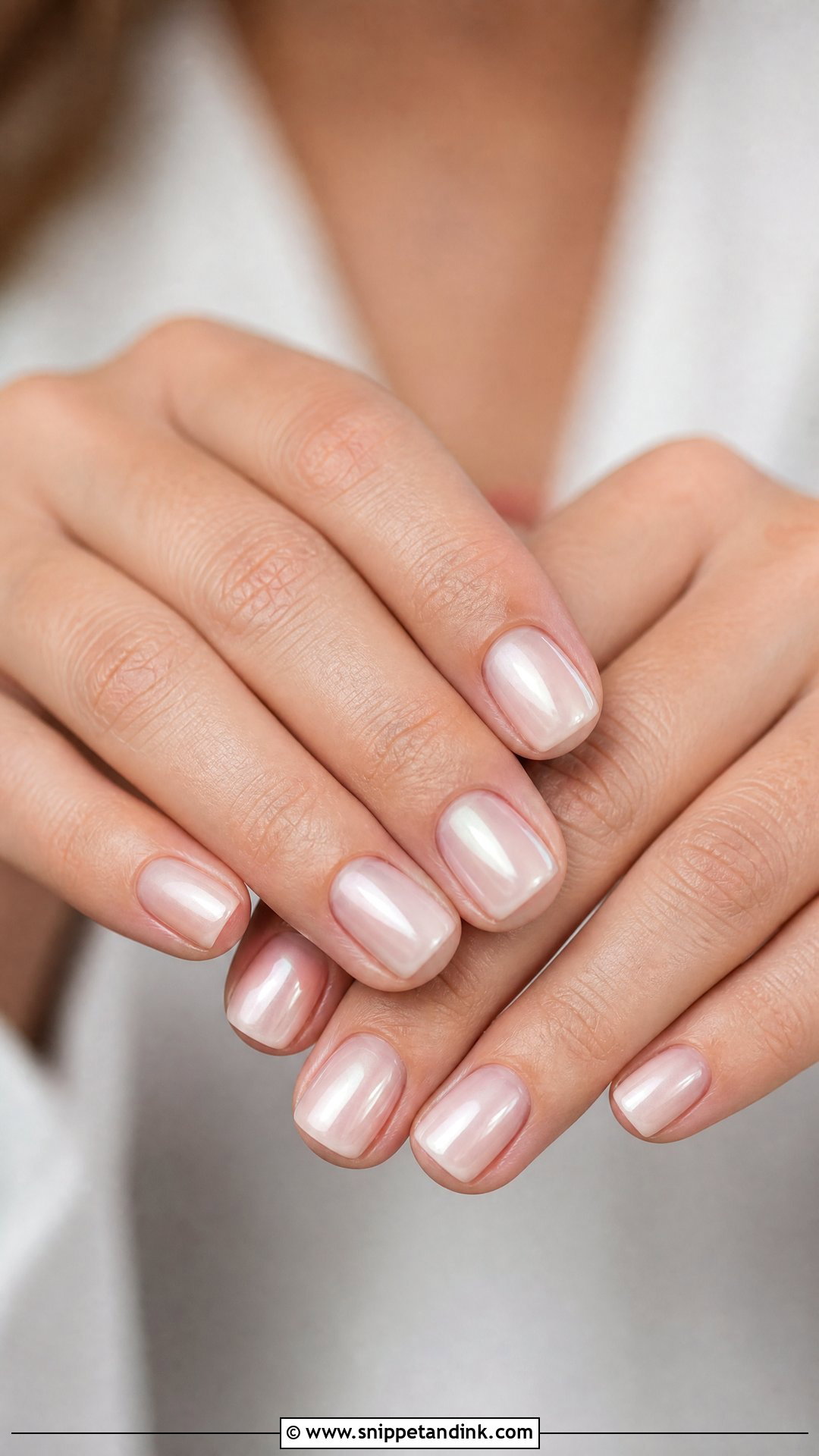 Short Chrome Wedding Nails - Snippet and Ink - 25 Chrome Wedding Nails