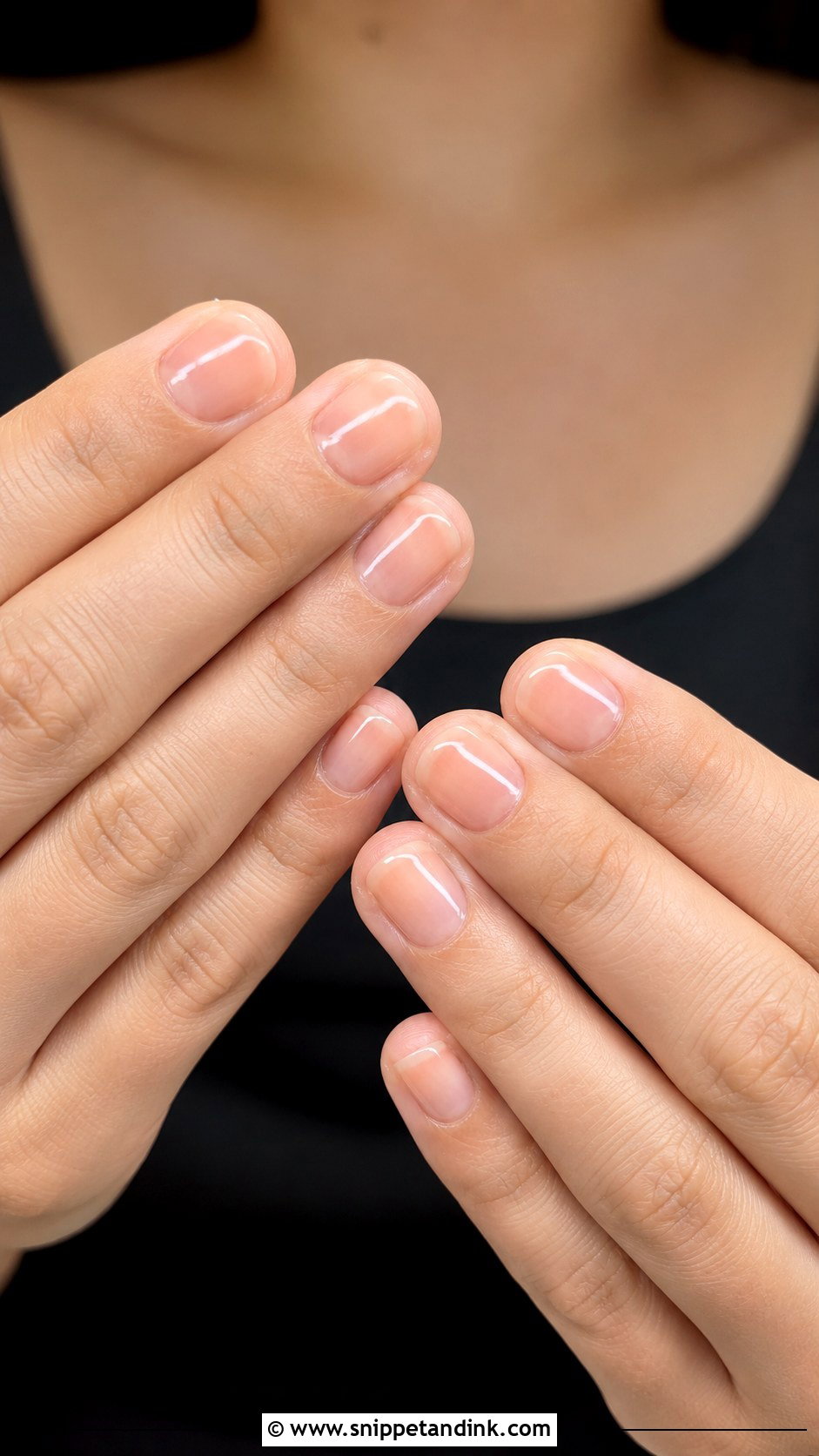 Short Clear Gloss Nails - Snippet and Ink - 20 Short Wedding Guest Nails