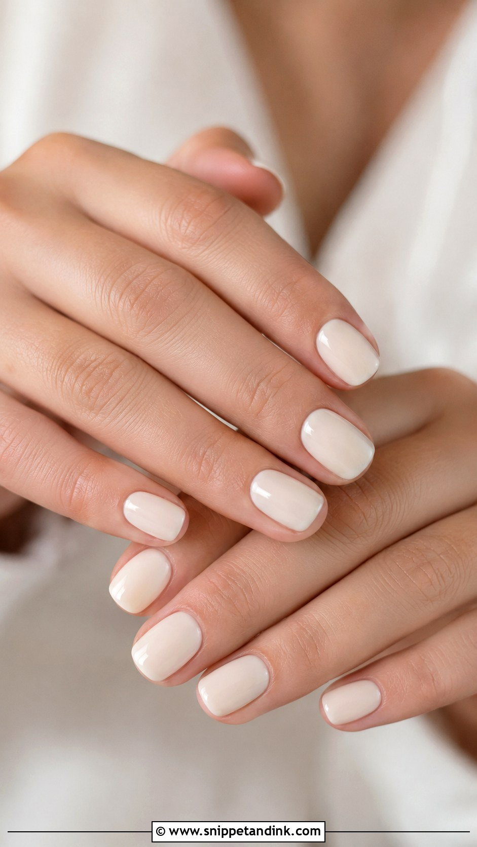 Short Clear Gloss Wedding Nails - Snippet and Ink - 20 Short Simple Wedding Nails for Bride