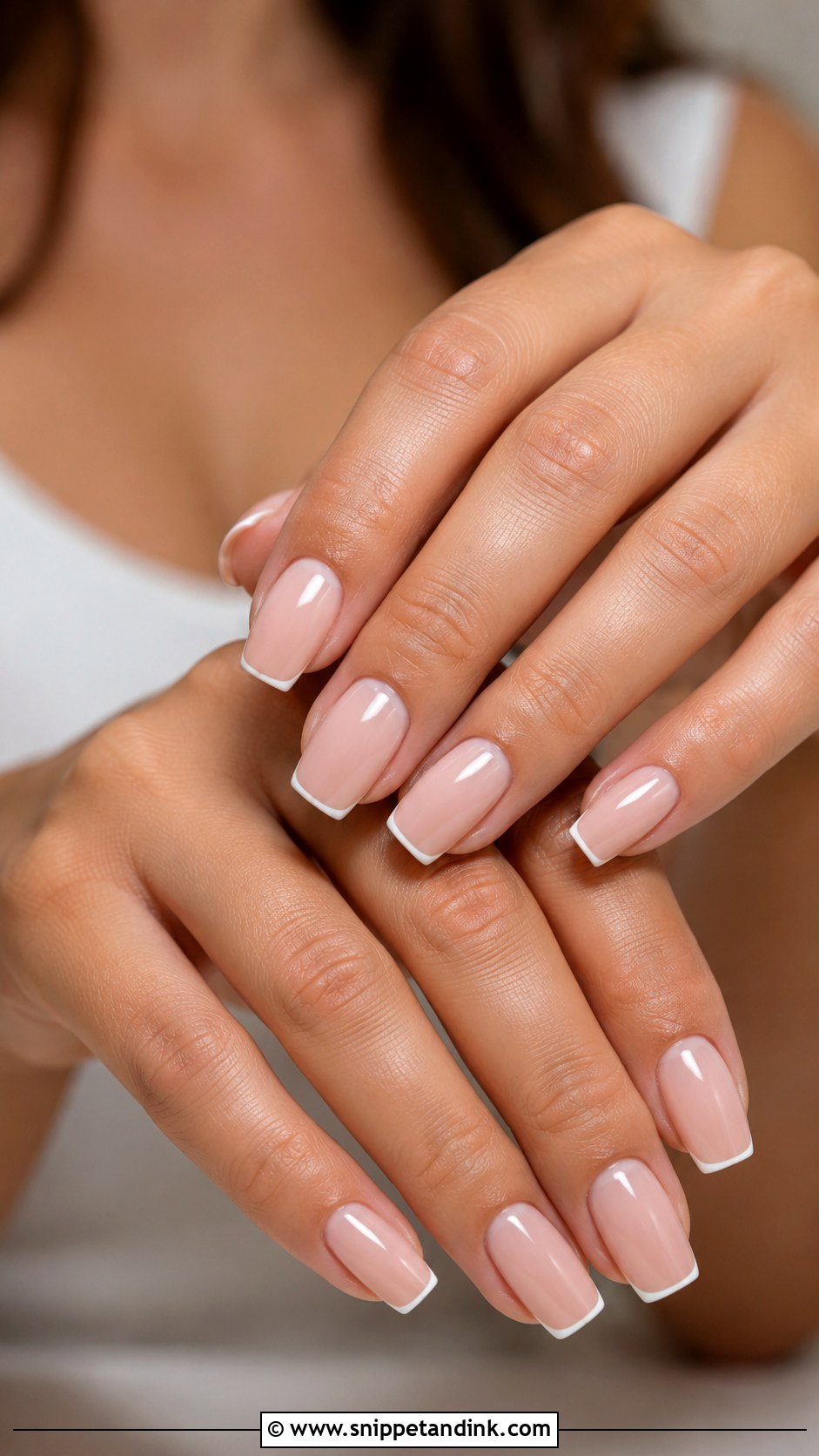 Short Coffin Wedding Nails - Snippet and Ink - 20 Coffin Shape Wedding Nails for Bride