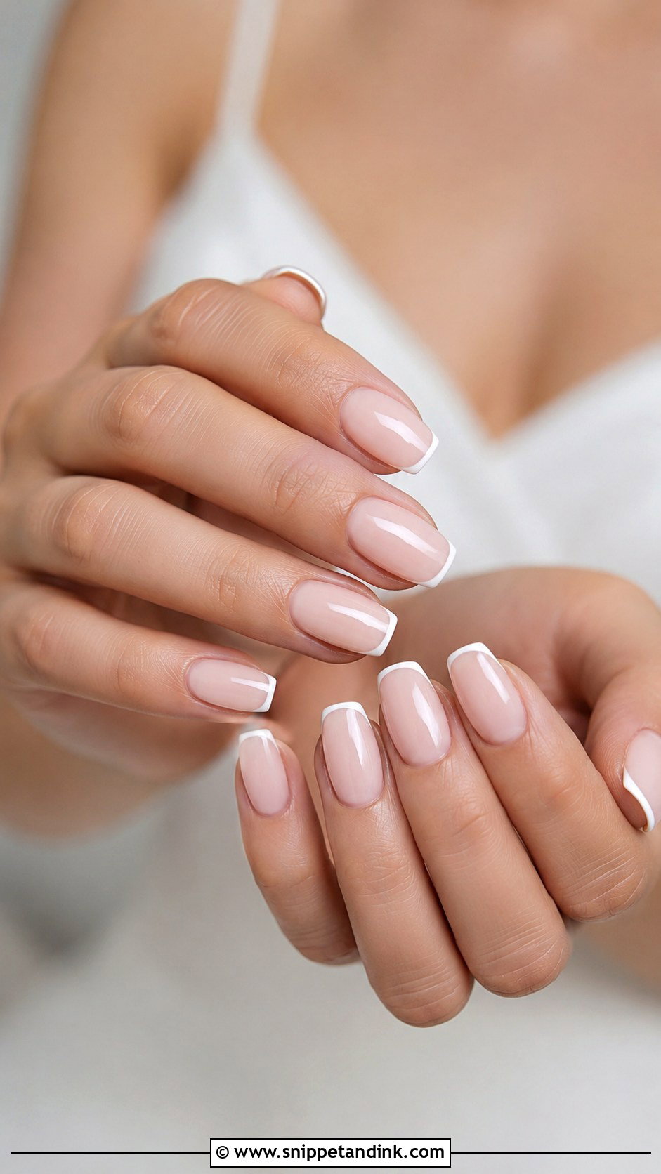 Short Coffin Wedding Nails - Snippet and Ink - 20 Coffin Shape Wedding Nails