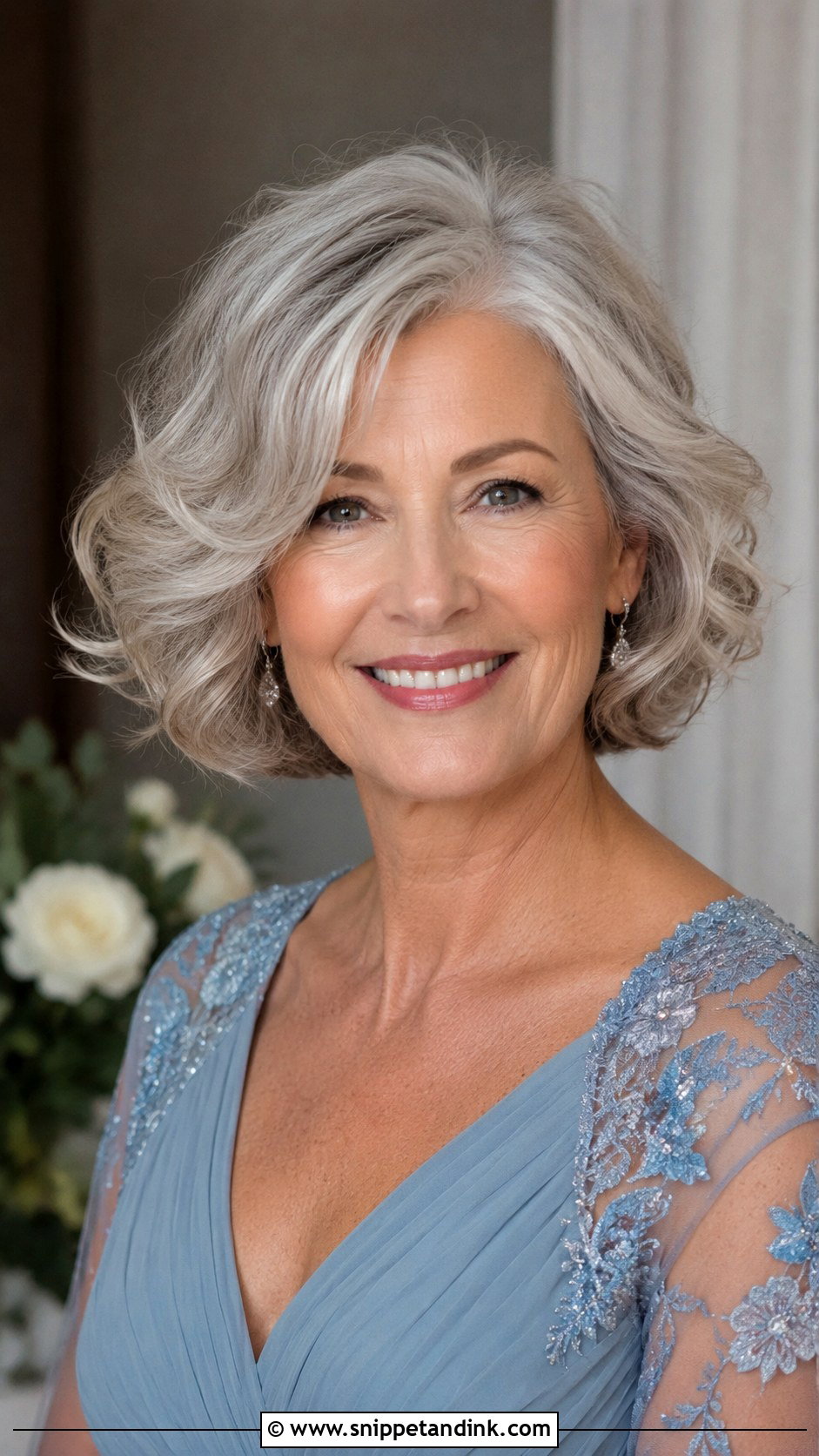 Short Curled Bob For Mother Of Groom - Snippet and Ink - 15 Mother of Groom Hairstyles for Short Hair