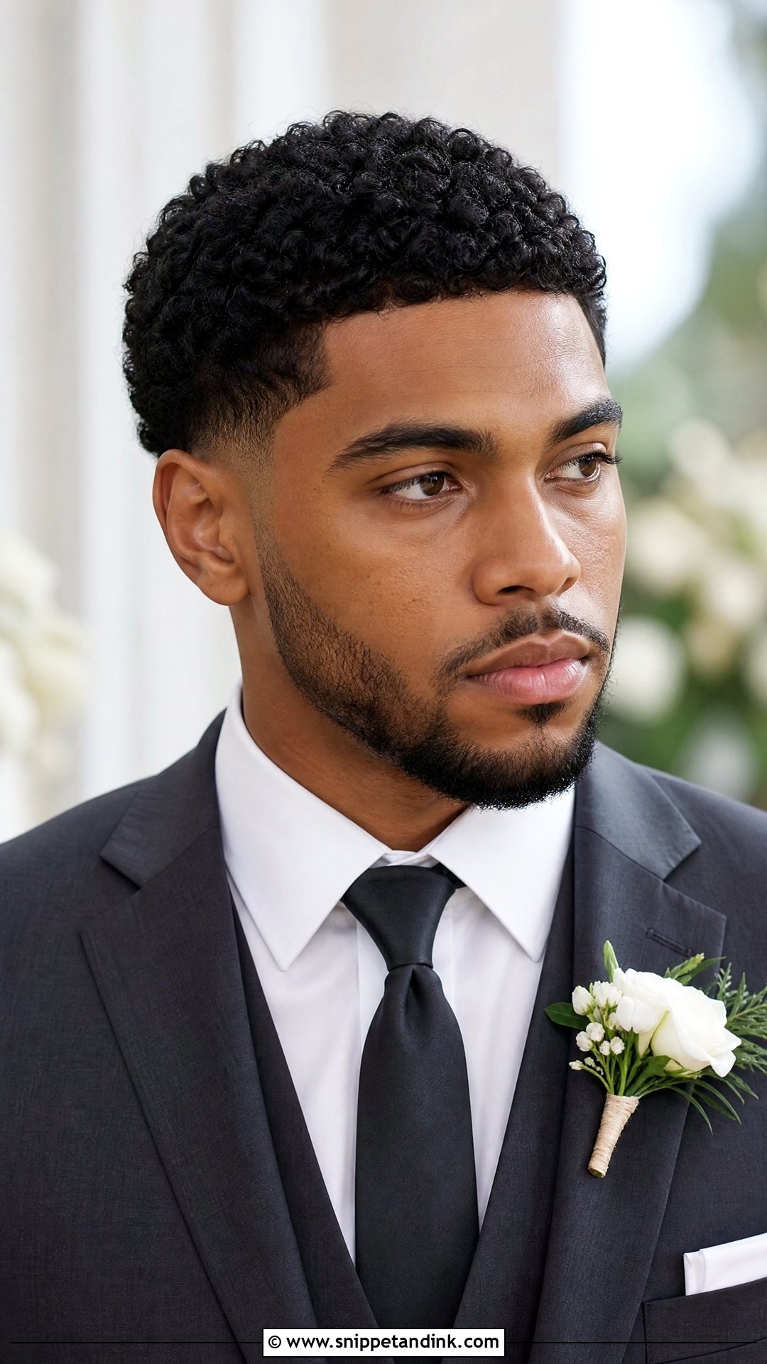 Short Curly Caesar Cut - Snippet and Ink - 20 Groom Hairstyle Ideas