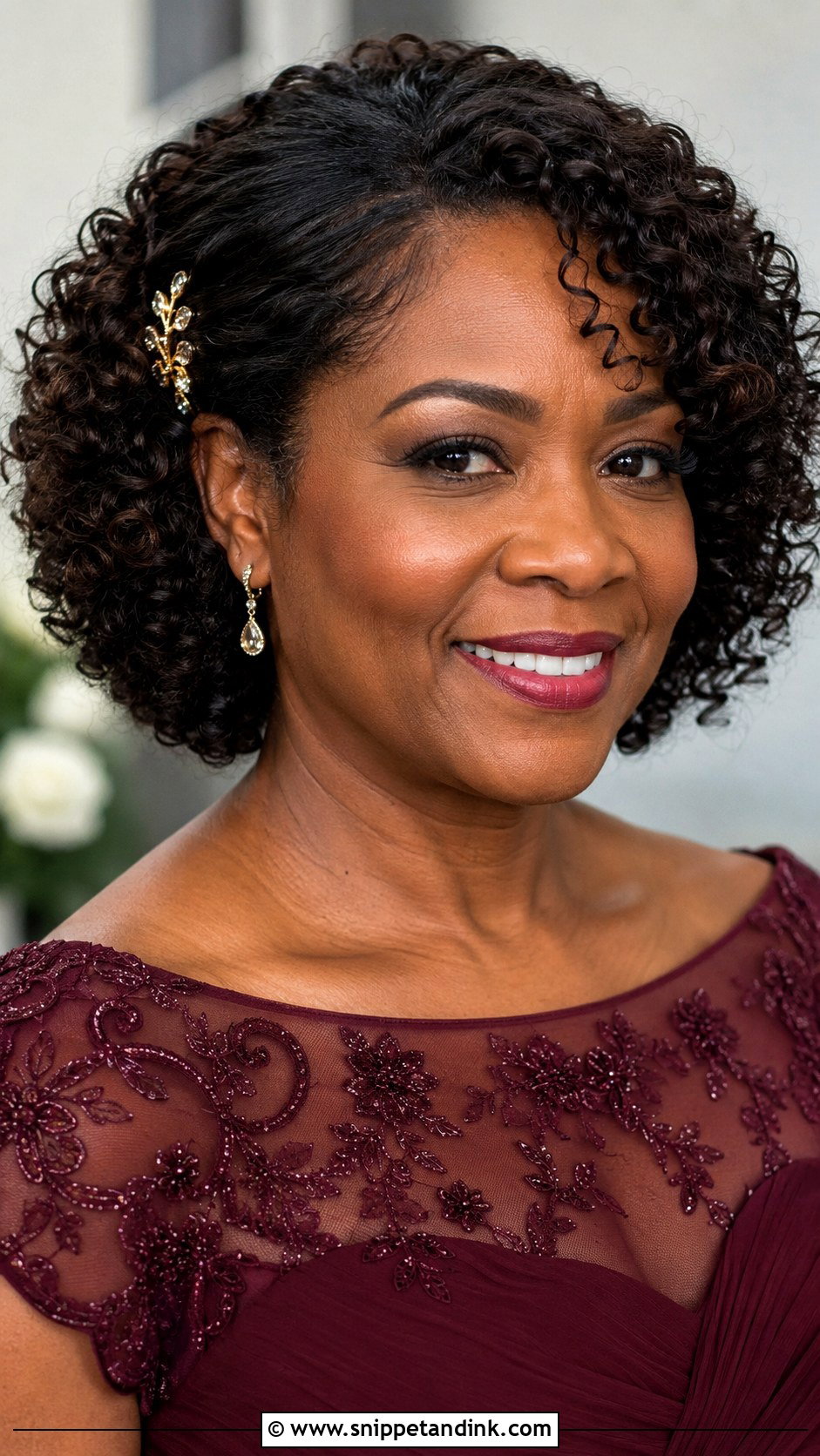 Short Curly Hair For Mother Of Groom Short Hair - Snippet and Ink - 15 Wedding Hairstyles for Mother of Groom Short Hair