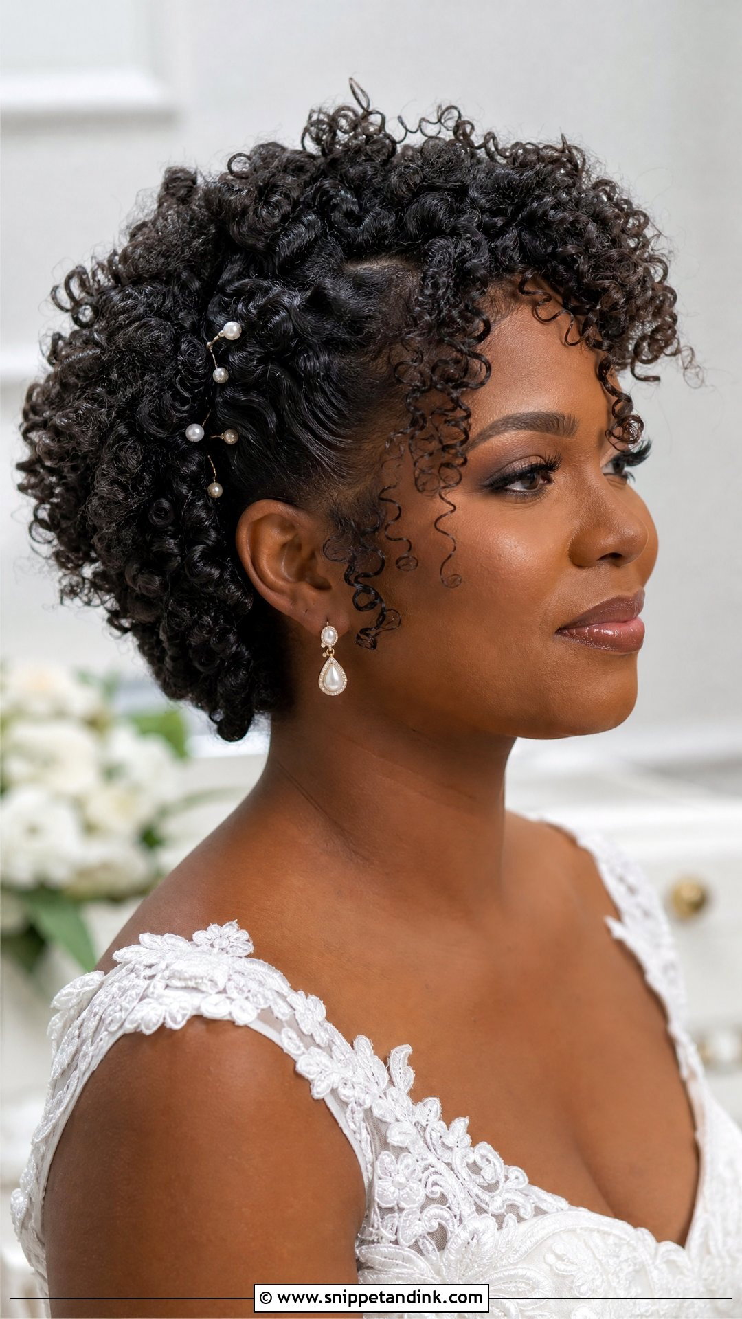 Short Curly Wedding Hair - Snippet and Ink - 15 Easy Wedding Hairstyles Do It Yourself Short