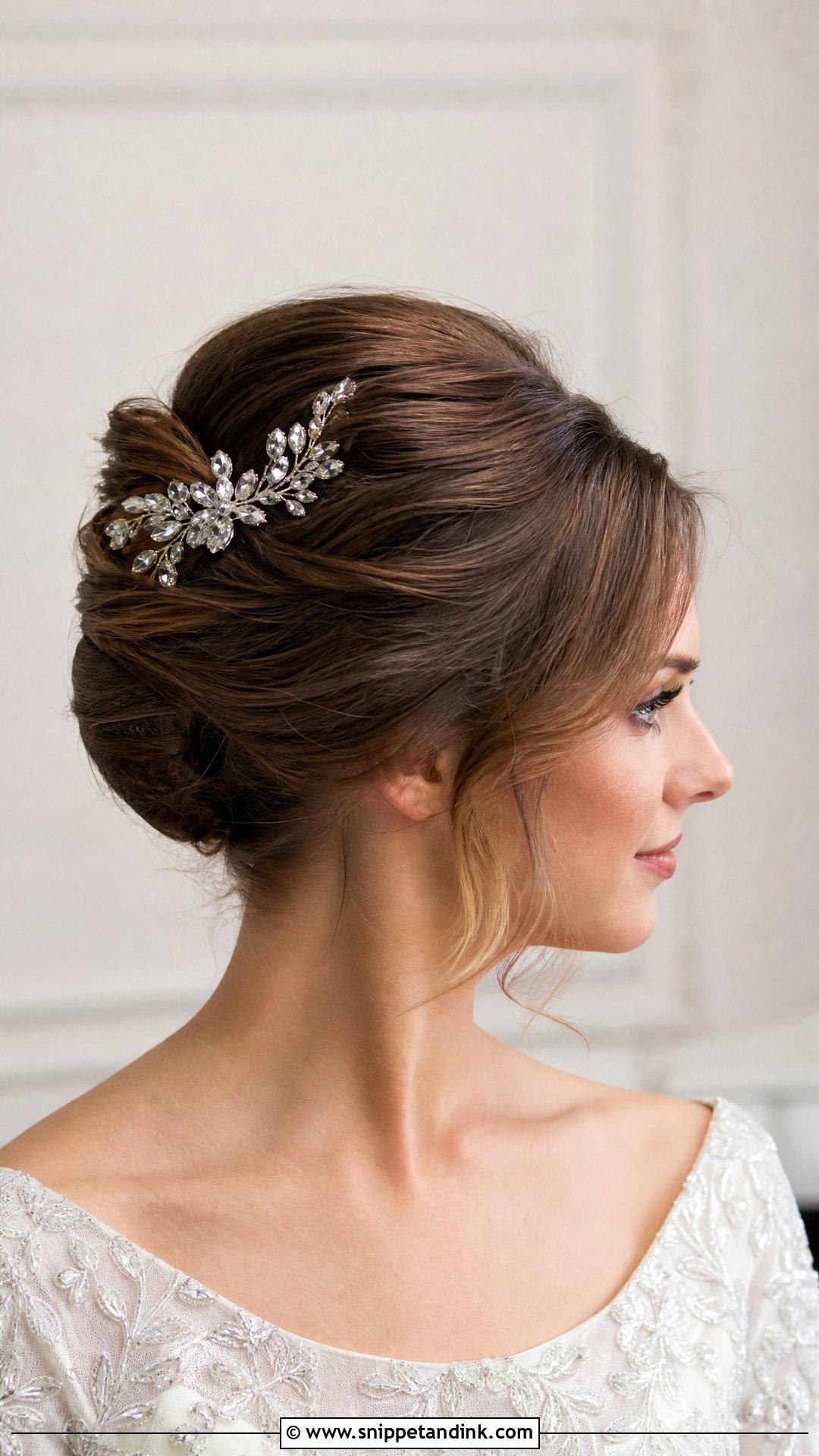 Short Faux French Twist Wedding Hair - Snippet and Ink - 15 Easy Wedding Hairstyles Do It Yourself Short