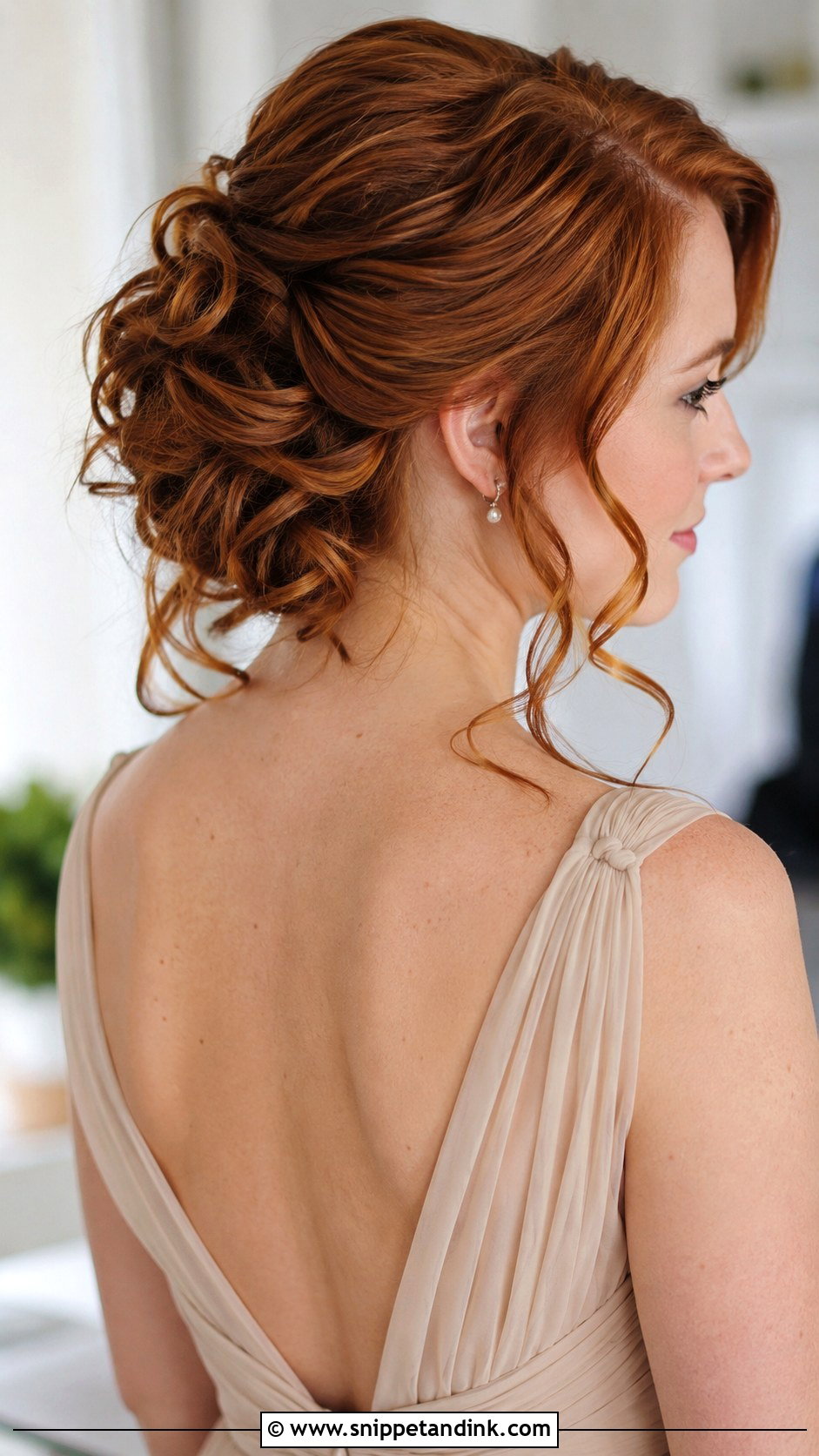 Short Faux Updo Bridesmaid Hairstyle - Snippet and Ink - 25 Bridesmaid Hairstyles for Short Hair