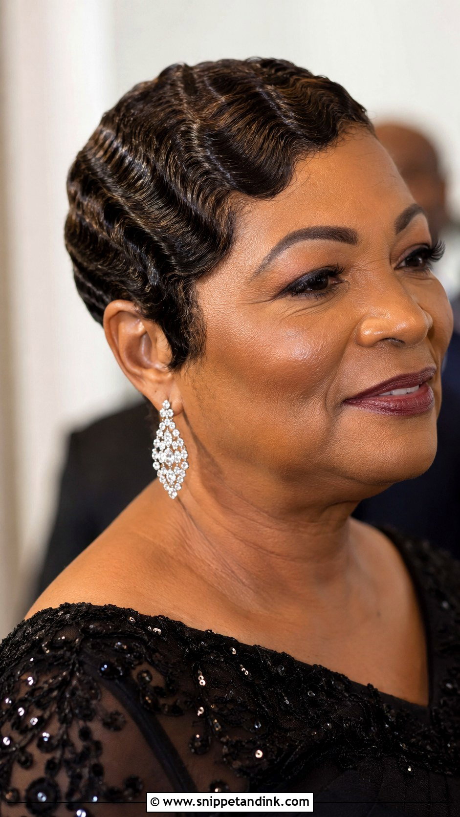 Short Finger Waves For Mother Of Groom - Snippet and Ink - 15 Mother of Groom Hairstyles for Short Hair
