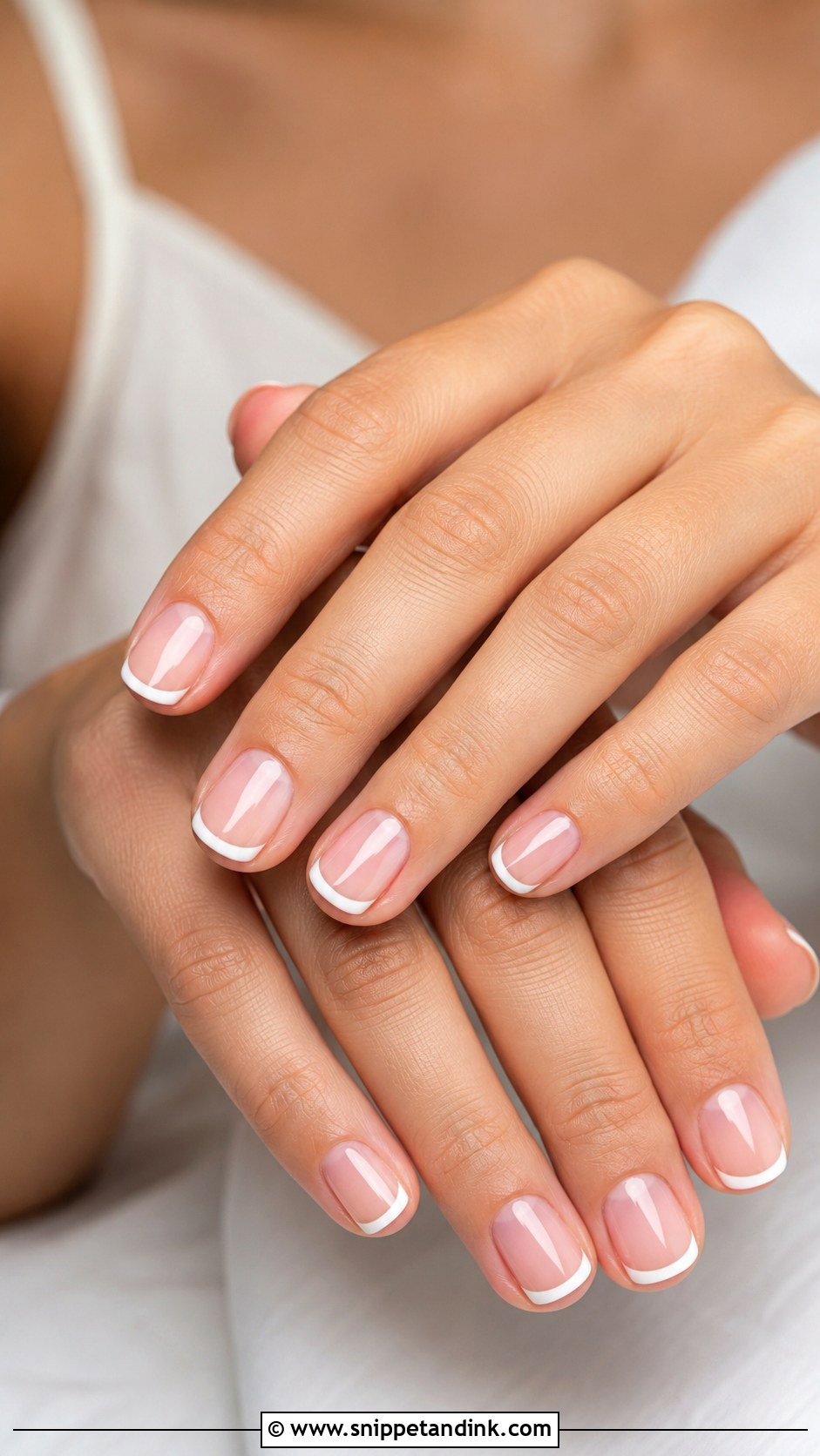 Short French Wedding Nails - Snippet and Ink - 20 French Wedding Nails for Bride