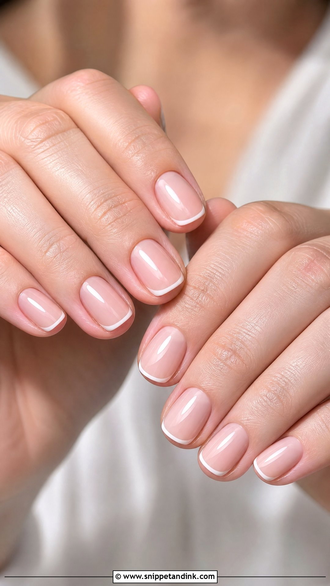 Short French Wedding Nails - Snippet and Ink - 25 French Wedding Nails