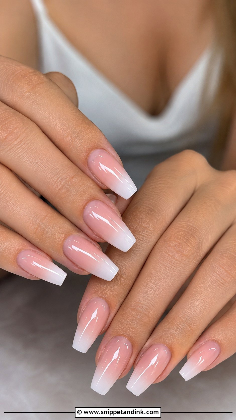Short French Wedding Nails - Snippet and Ink - 30 Classic Wedding Nails
