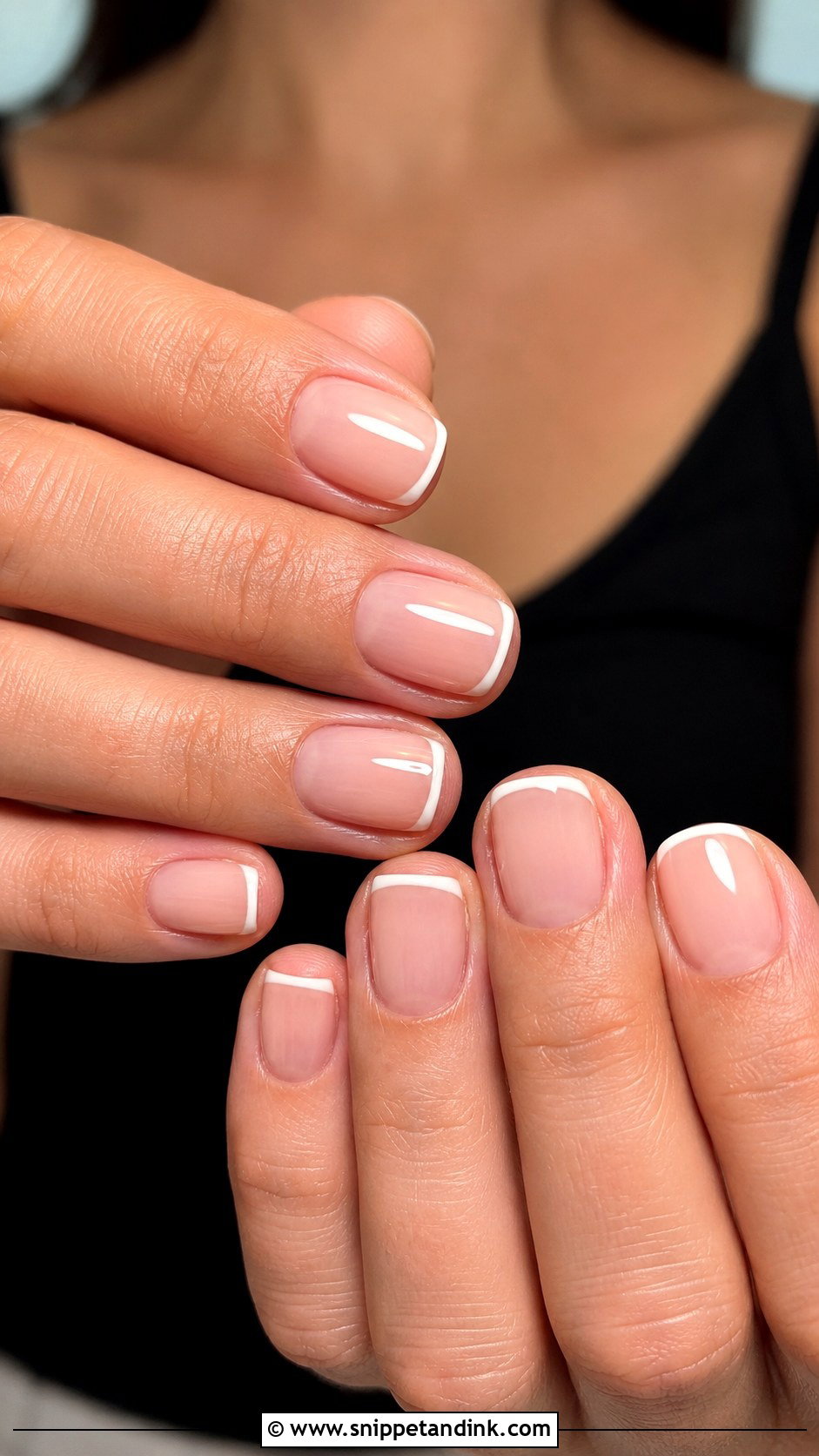 Short French Wedding Nails - Snippet and Ink - 30 Short Wedding Nails