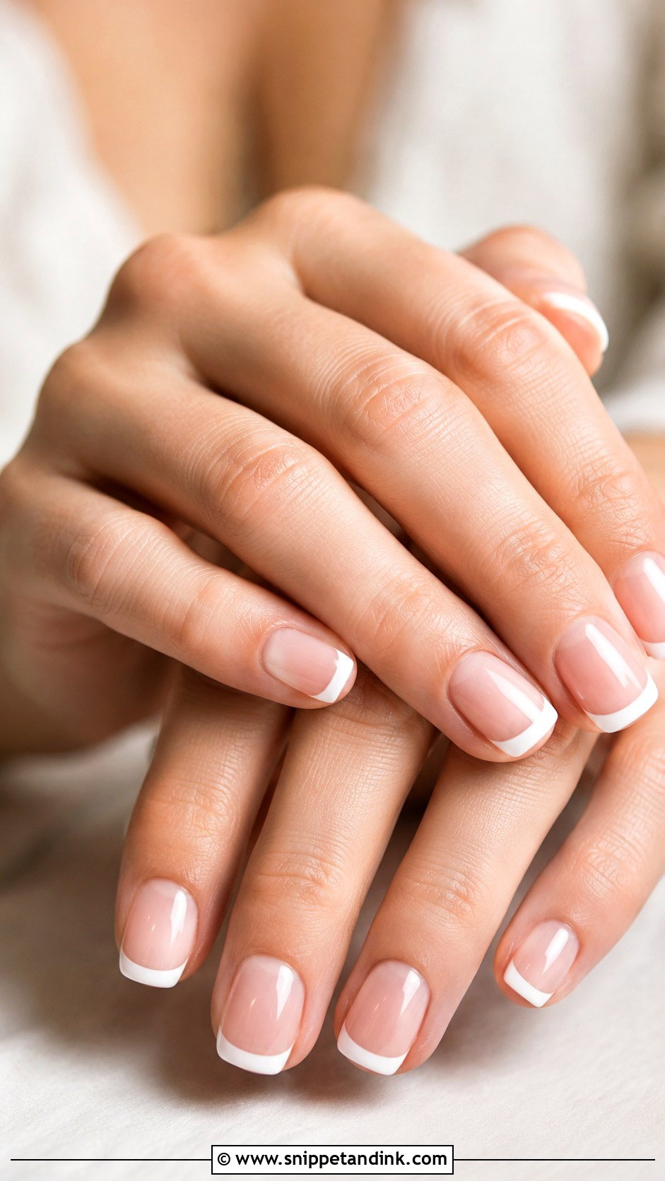 Short French Wedding Nails - Snippet and Ink - 20 French Nails for Wedding