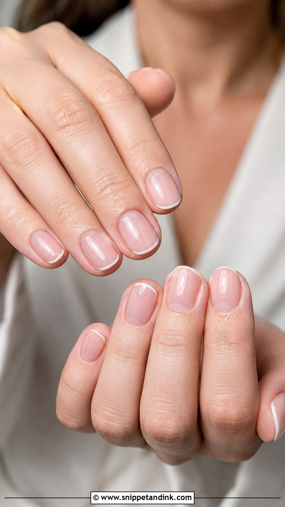 Short Gel Bridal Nails - Snippet and Ink - 20 Gel Wedding Nails for Bride