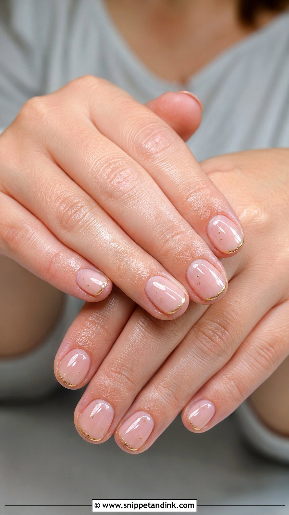Short Gold Wedding Nails - Snippet and Ink - 20 Gold Wedding Nails for Bride