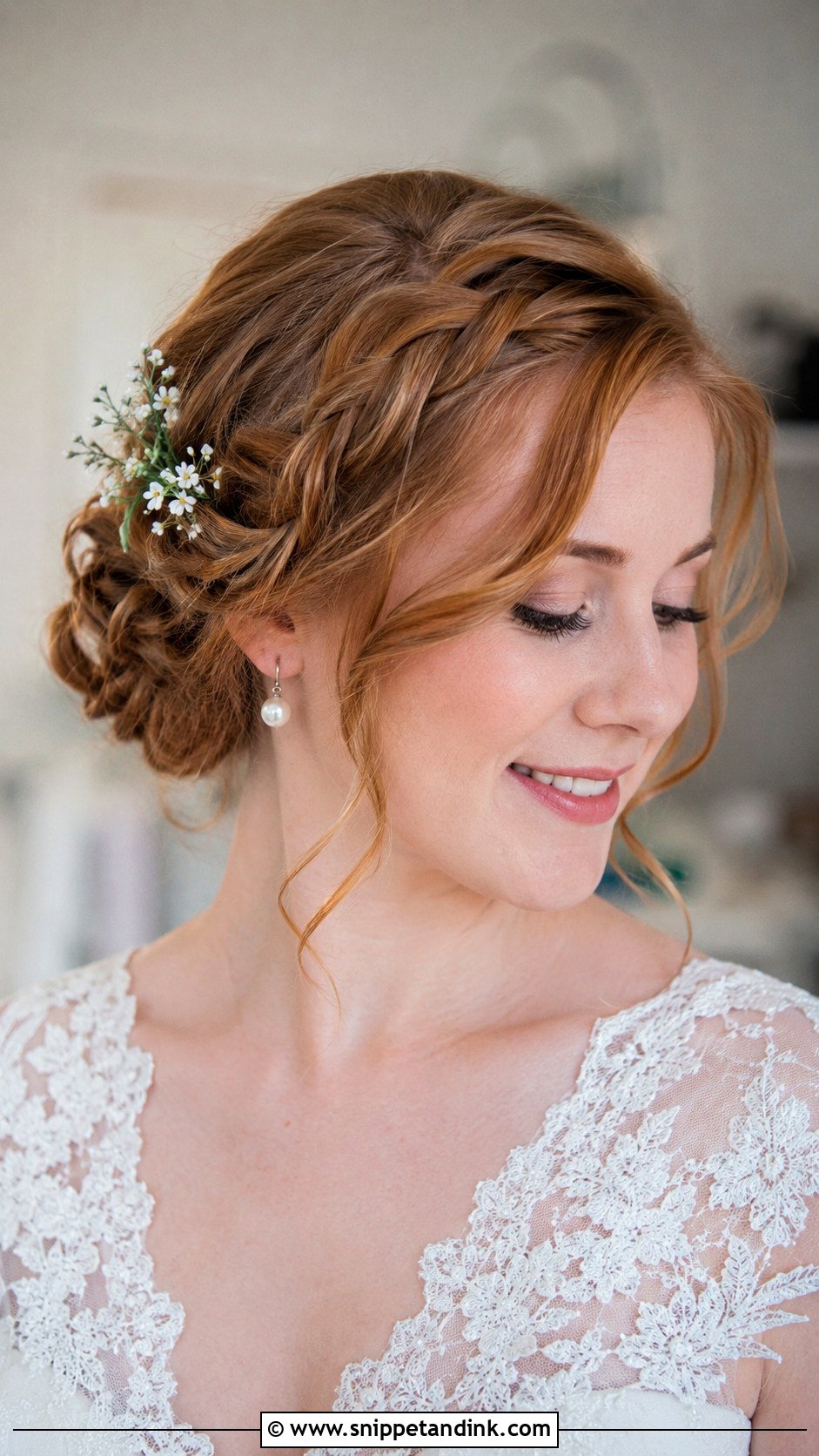 Short Hair Braided Wedding Updo - Snippet and Ink - 15 Short Hair Wedding Styles Updo
