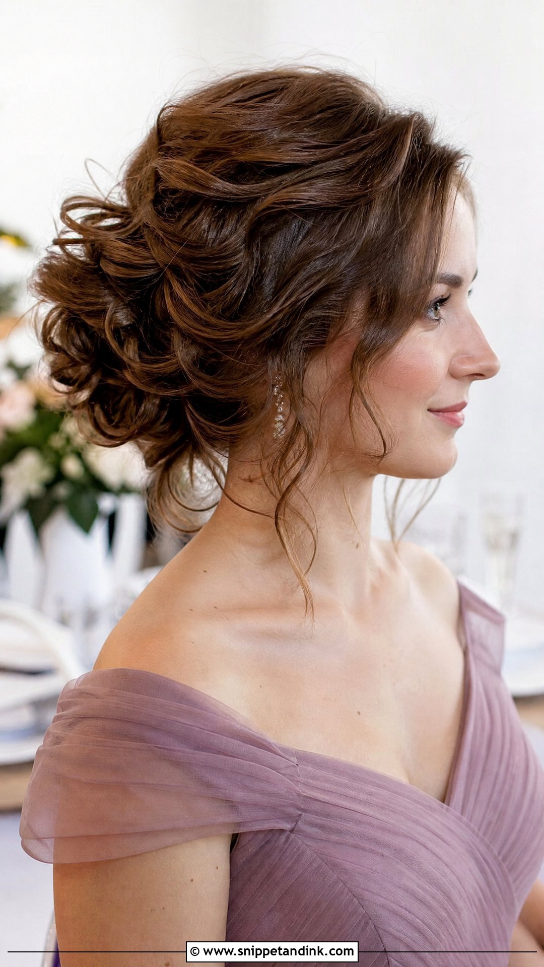 Short Hair Faux Updo Wedding - Snippet and Ink - 15 Easy Hairstyles for Short Hair for Wedding