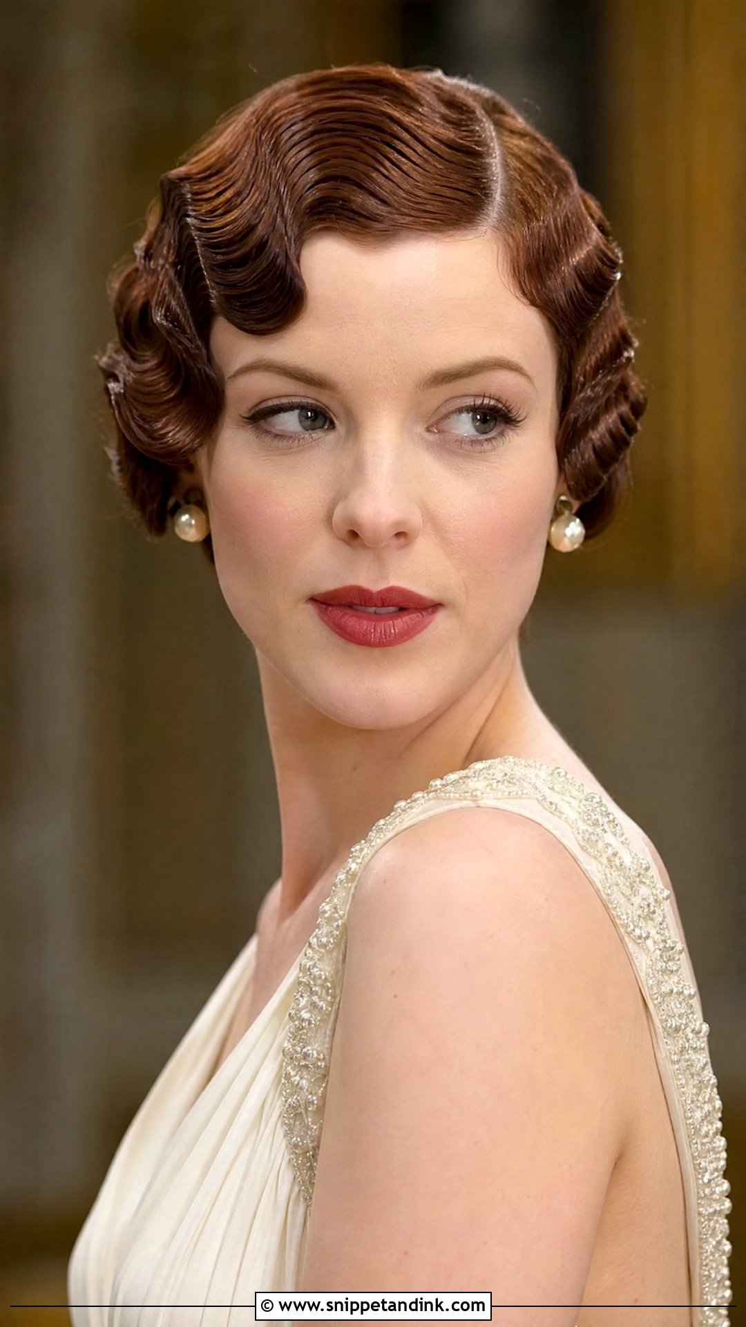 Short Hair Finger Waves Wedding - Snippet and Ink - 15 Easy Hairstyles for Short Hair for Wedding