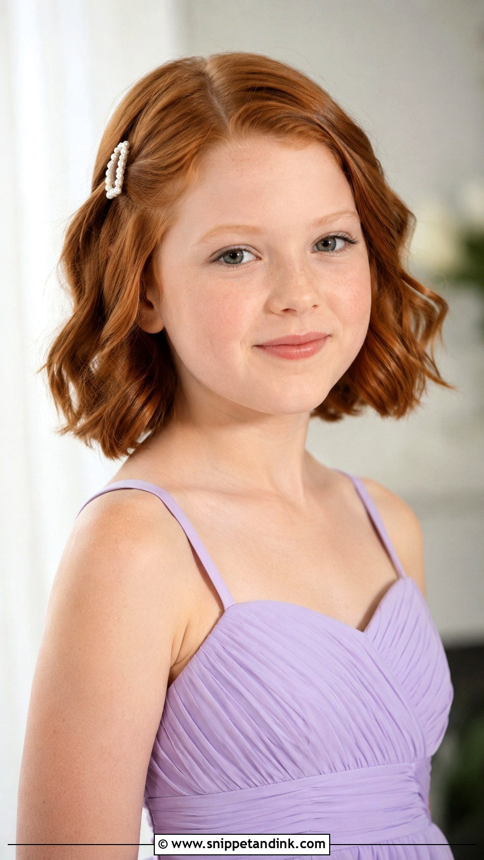 Short Hair Jr Bridesmaid Hair - Snippet and Ink - 25 Jr Bridesmaid Hairstyles