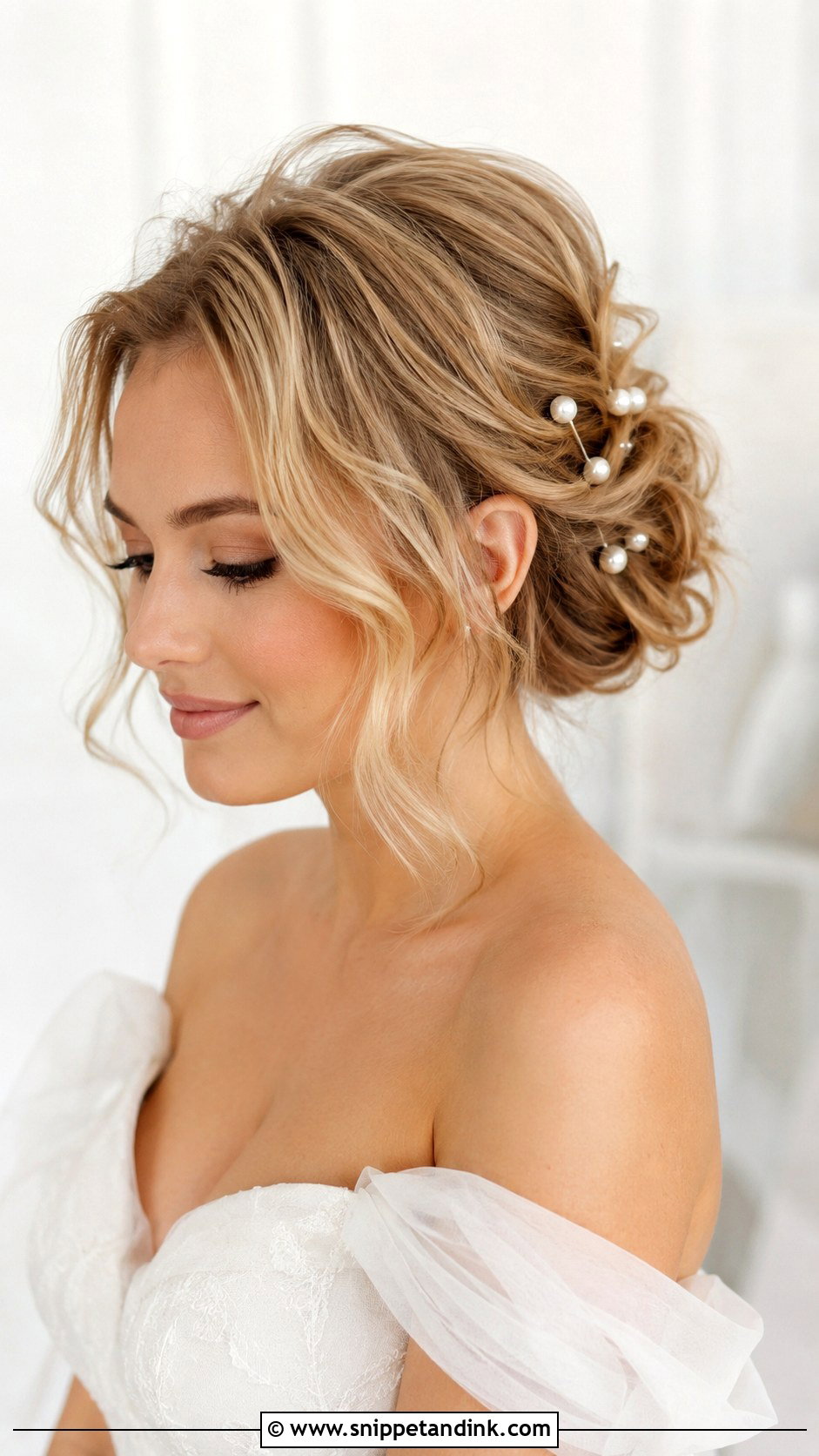 Short Hair Messy Updo For Wedding - Snippet and Ink - 15 Hairstyles for Short Hair Marriage