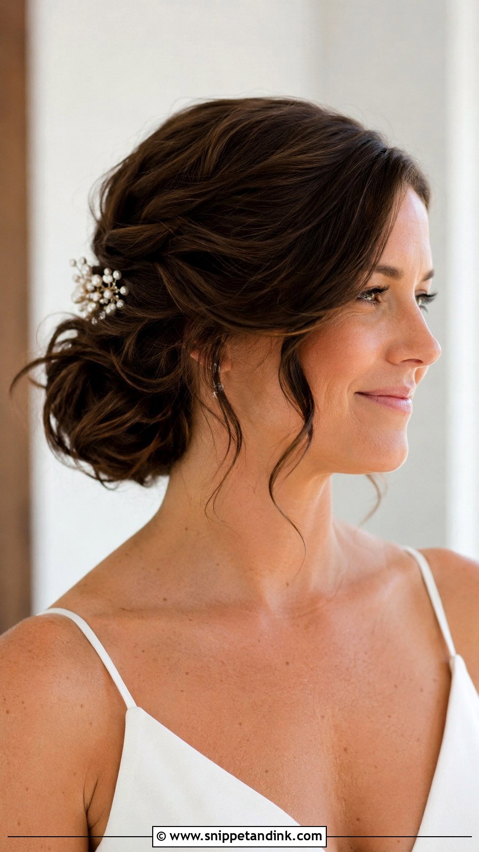 Short Hair Summer Wedding Updo - Snippet and Ink - 15 Summer Wedding Updos