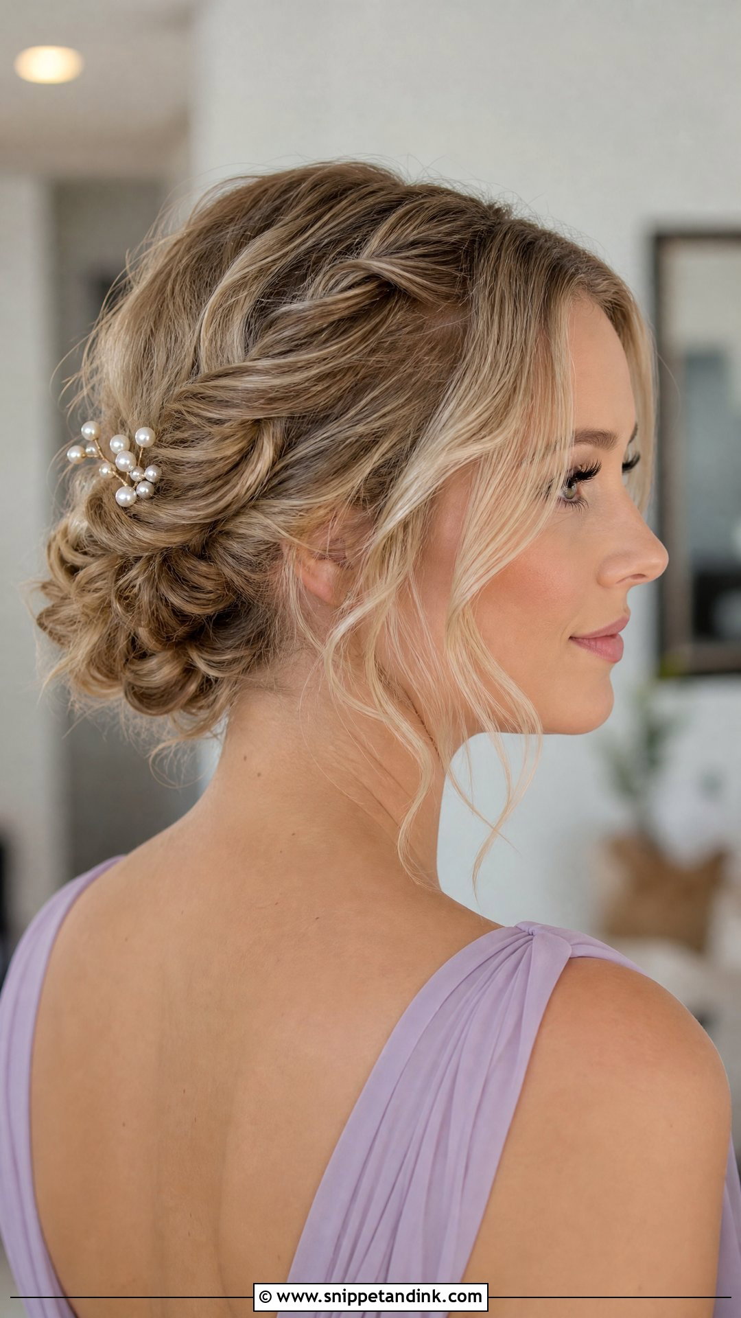 Short Hair Twist Updo Wedding - Snippet and Ink - 15 Easy Hairstyles for Short Hair for Wedding