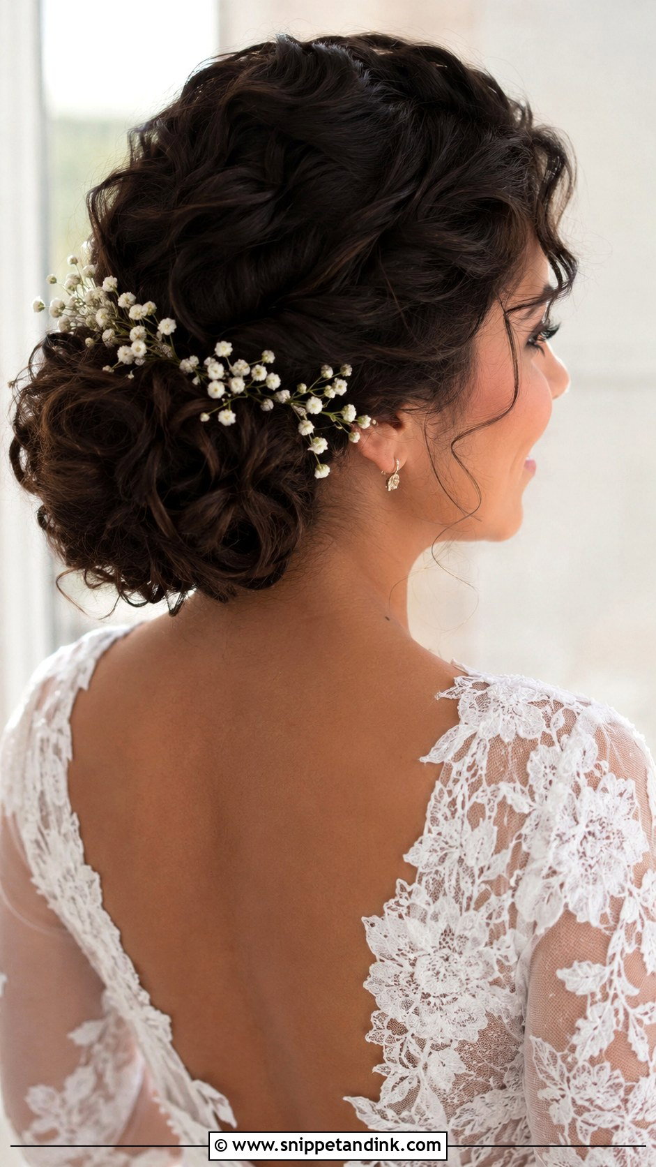 Short Hair Updo With Flowers - Snippet and Ink - 15 Short Hair Wedding Styles Updo