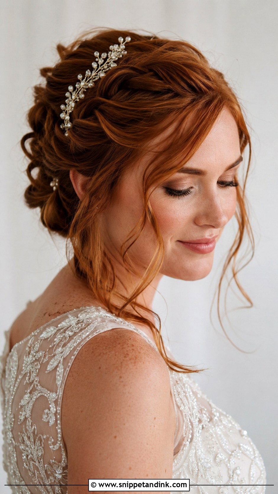 Short Hair Updo With Twists - Snippet and Ink - 25 Short Hair Bride Hairstyles