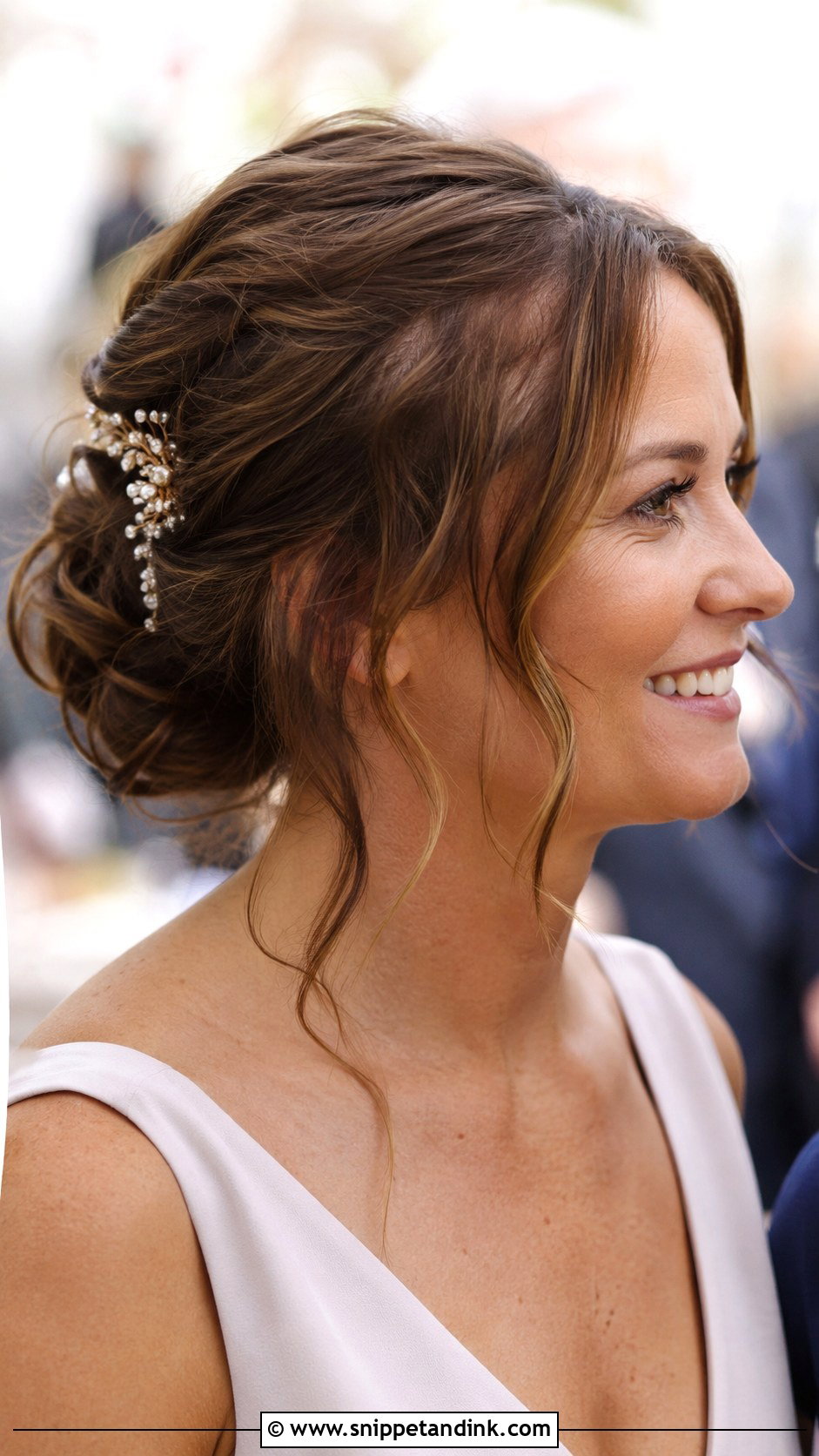 Short Hair Updo for Wedding Guest - Snippet and Ink - 30 Short Hair Styles for Wedding Guest