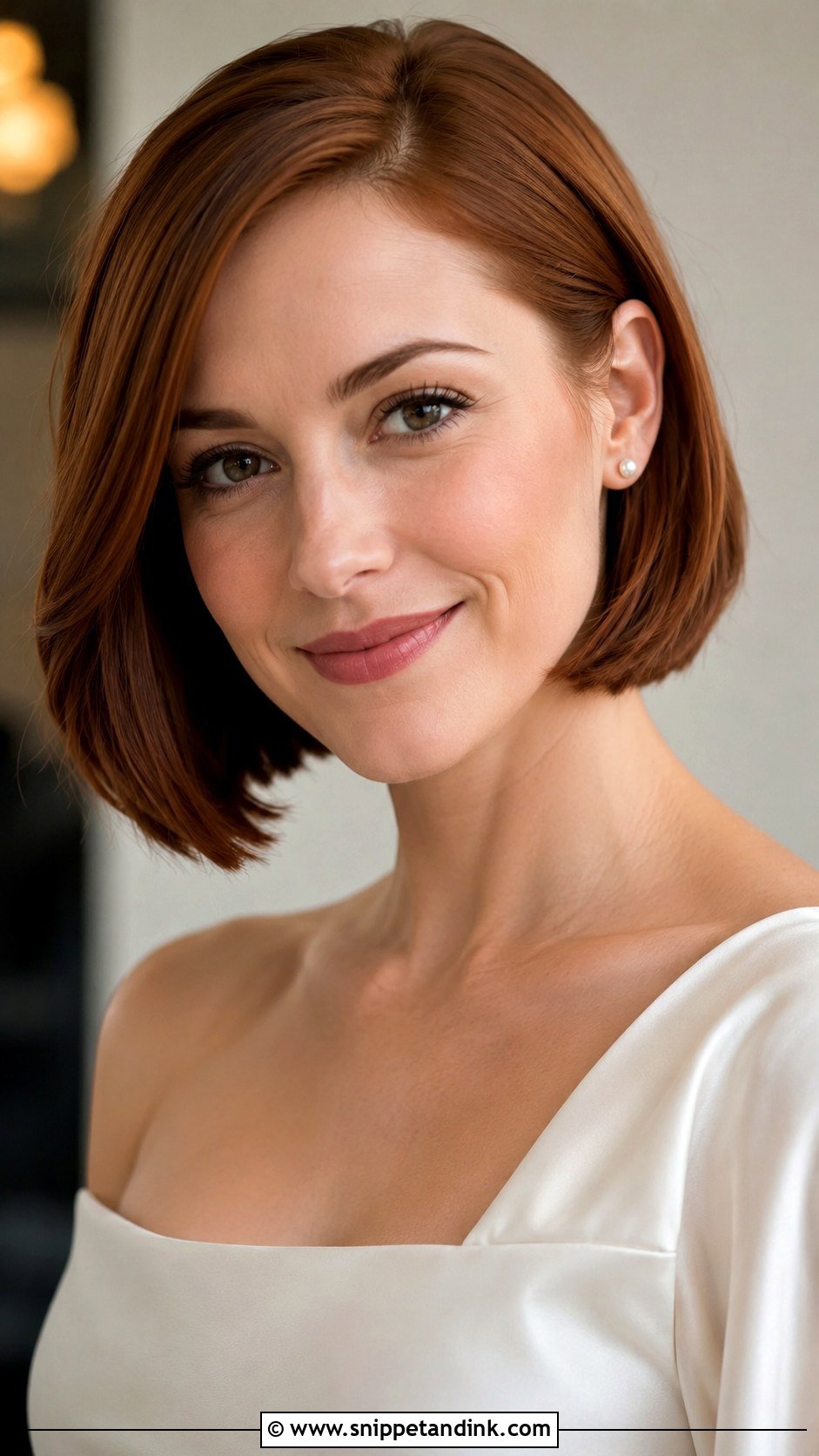 Short Hair Wedding Bob - Snippet and Ink - 15 Wedding Hairstyles on Short Hair
