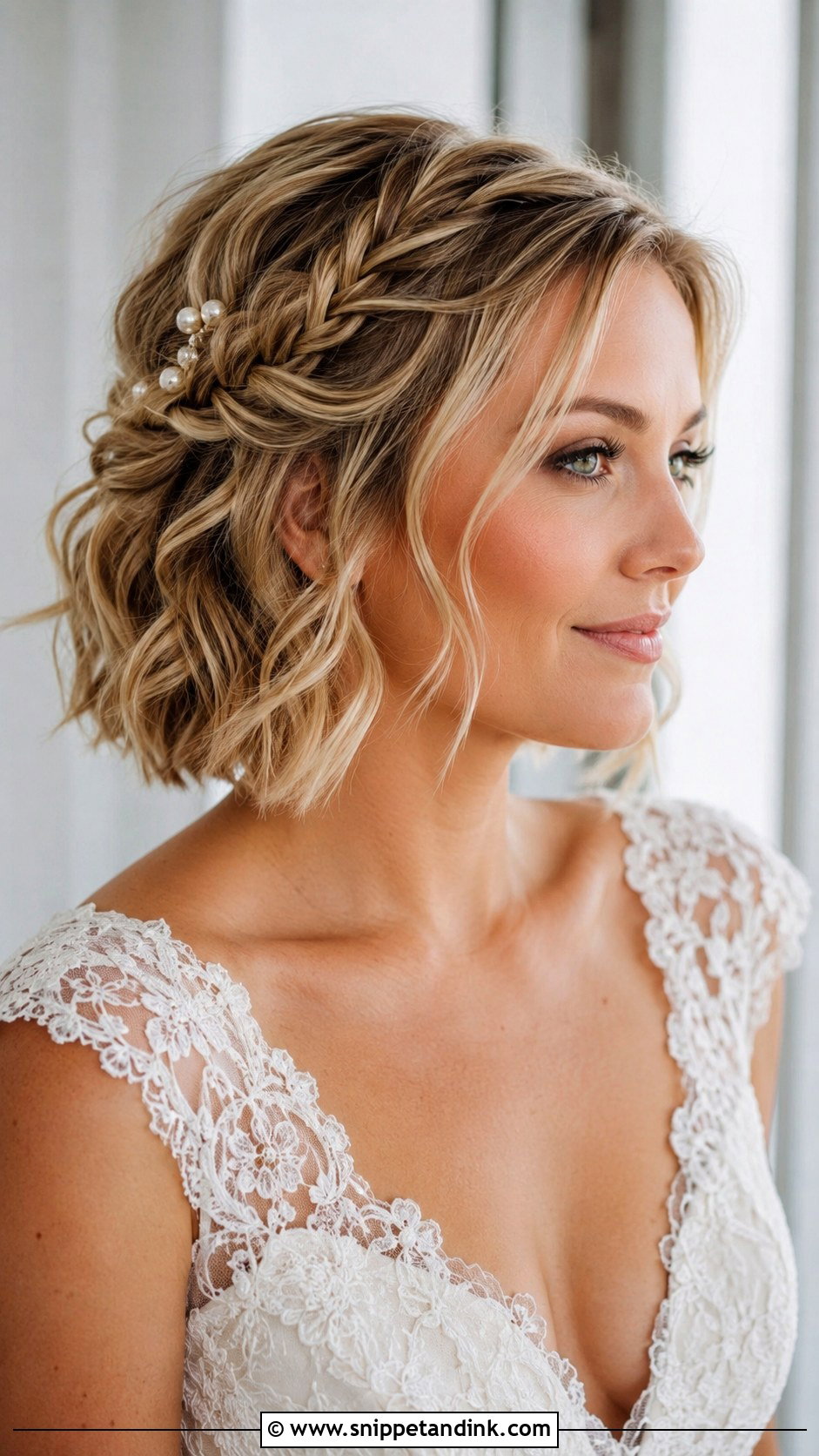 Short Hair Wedding Braids - Snippet and Ink - 15 Wedding Hairstyles on Short Hair