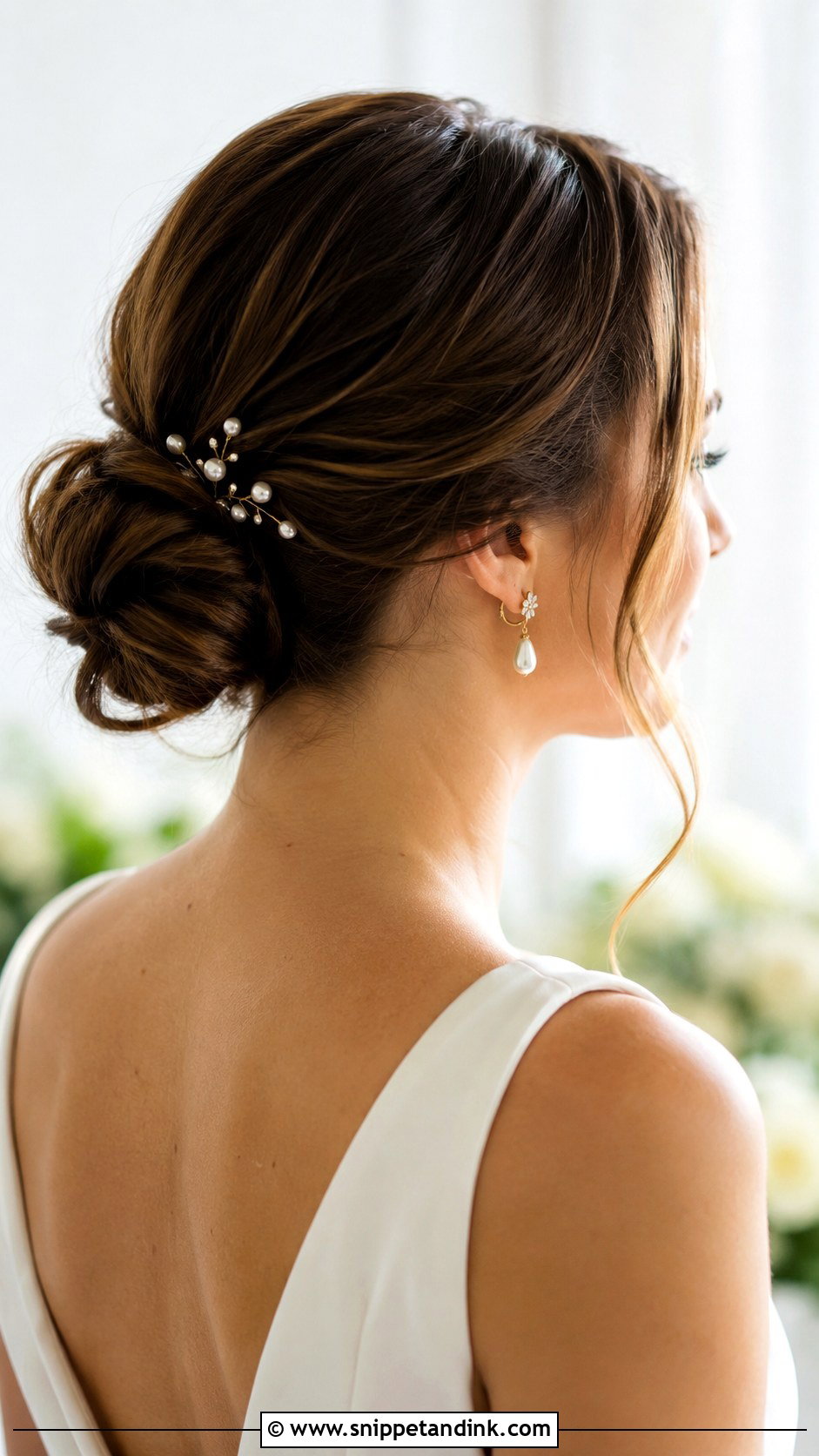 Short Hair Wedding Bun - Snippet and Ink - 15 Wedding Hairstyles on Short Hair