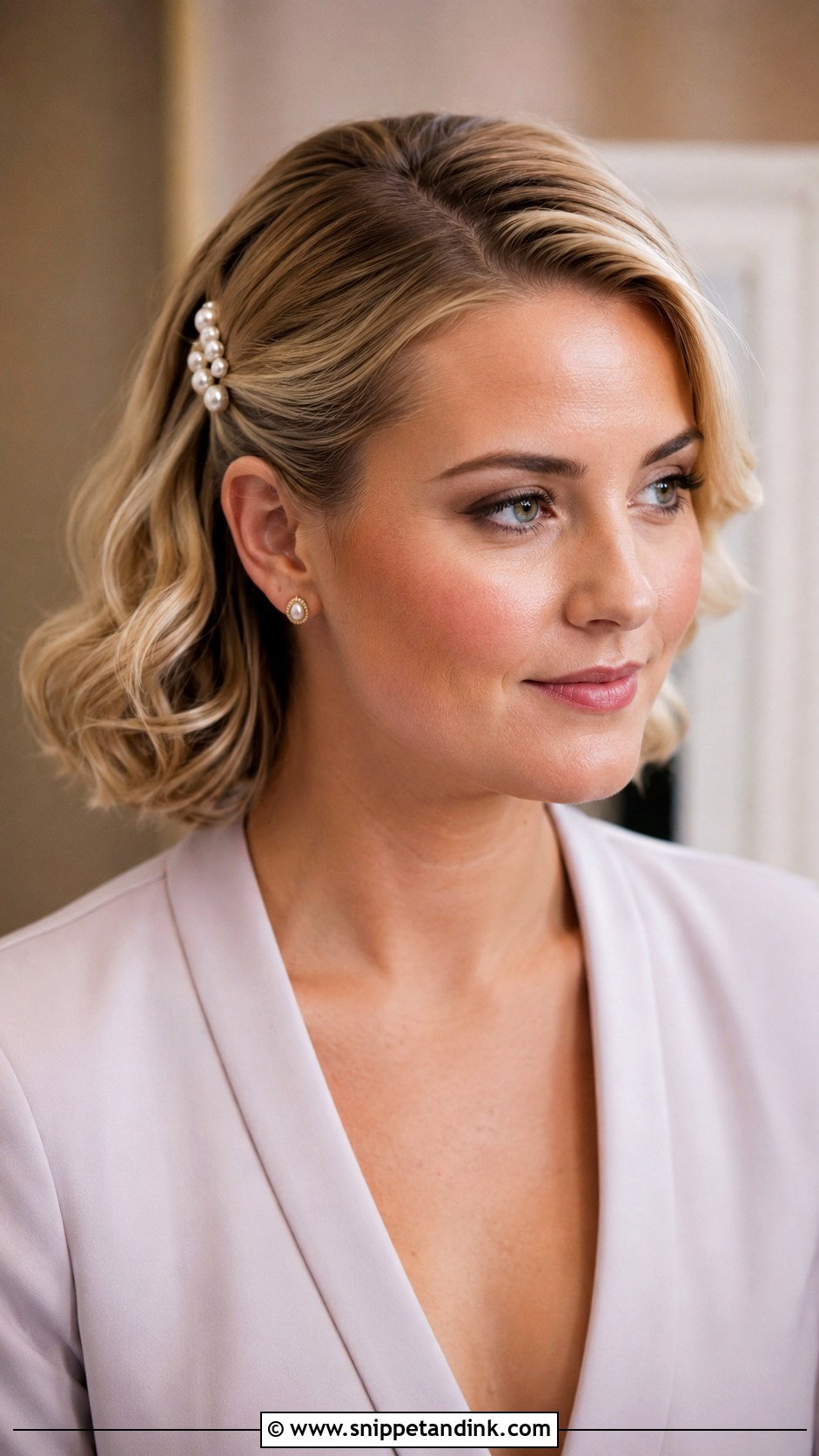 Short Hair Wedding Hair - Snippet and Ink - 15 Sister of the Groom Hairstyles