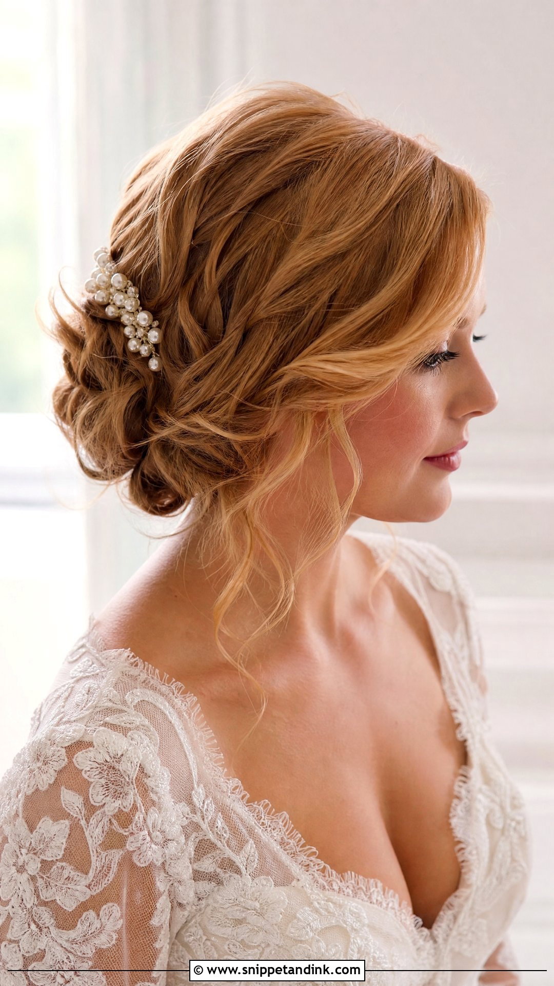 Short Hair Wedding Updo - Snippet and Ink - 15 Classy Wedding Updo Ideas