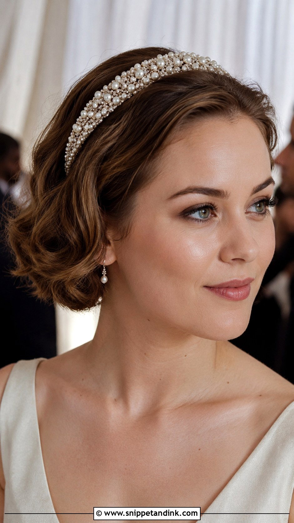 Short Hair With Headband - Snippet and Ink - 30 Wedding Guest Hairstyles for Short Hair