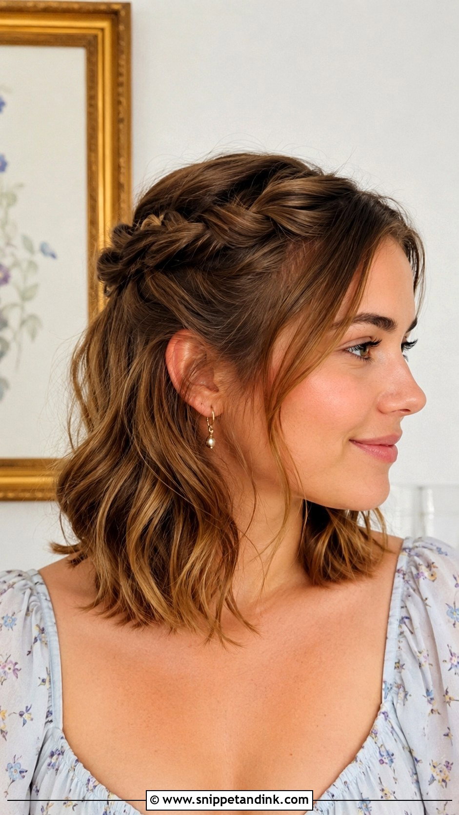 Short Hair With Twisted Sides for Wedding Guest - Snippet and Ink - 25 Short Hairstyles for Wedding Guest