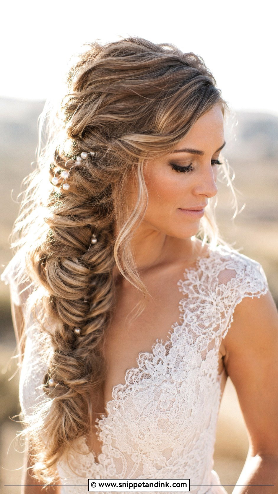 Short Hair Worn Sleek for Elopement - Snippet and Ink - 20 Elopement Hair Ideas