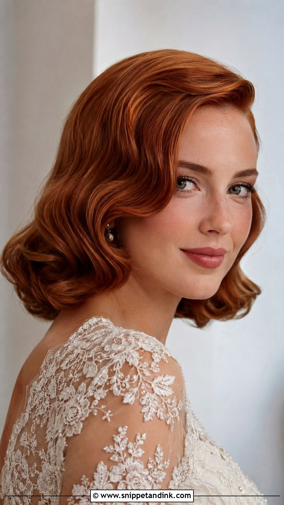 Short Hollywood Waves For Engagement - Snippet and Ink - 15 Short Hair Styles for Engagement