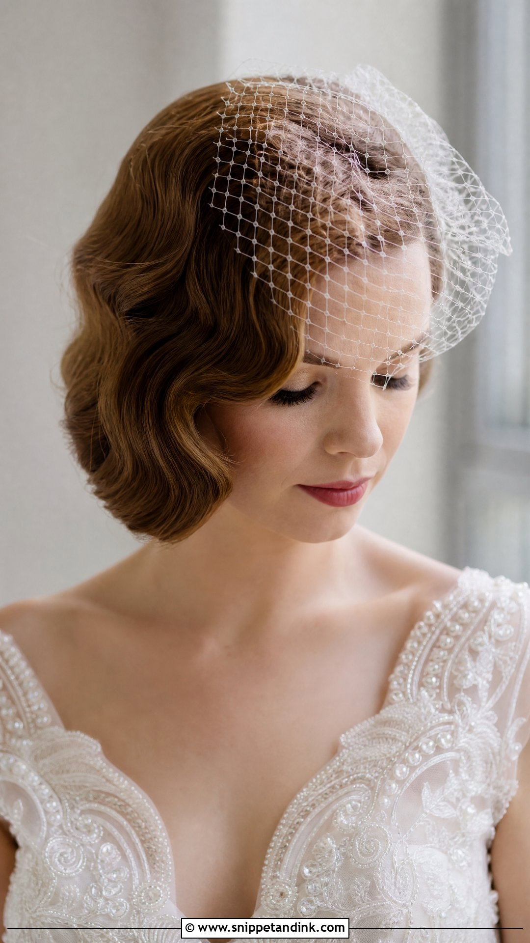 Short Hollywood Waves - Snippet and Ink - 20 Hollywood Waves Wedding Hair