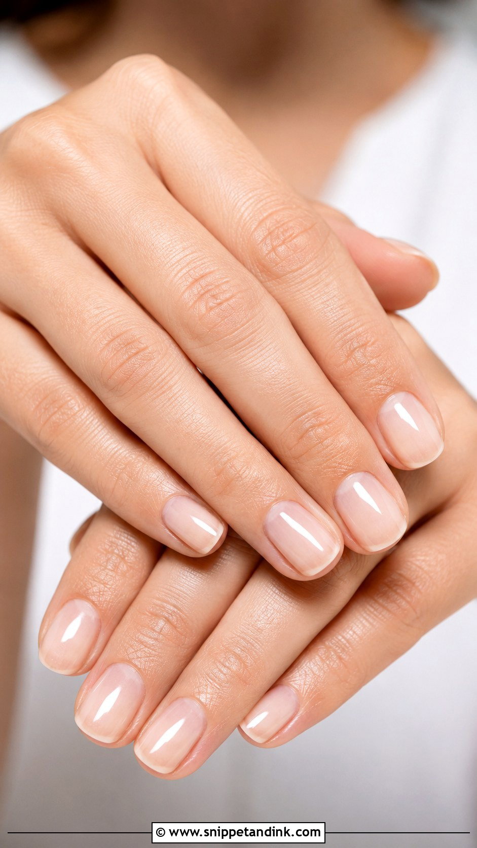 Short Ivory Wedding Nails - Snippet and Ink - 20 Short Simple Wedding Nails for Bride