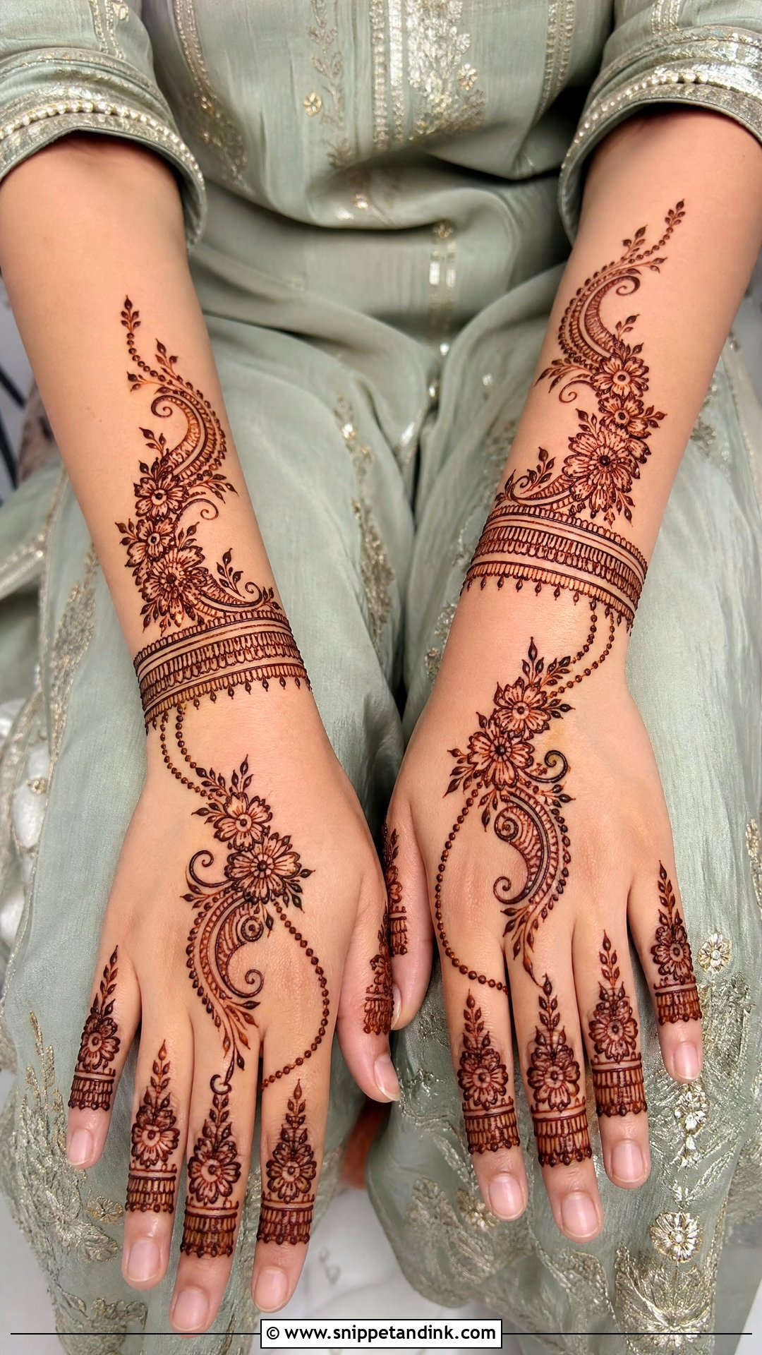Short Kurti Sharara Design For Mehndi - Snippet and Ink - 20 Sharara Designs for Mehndi