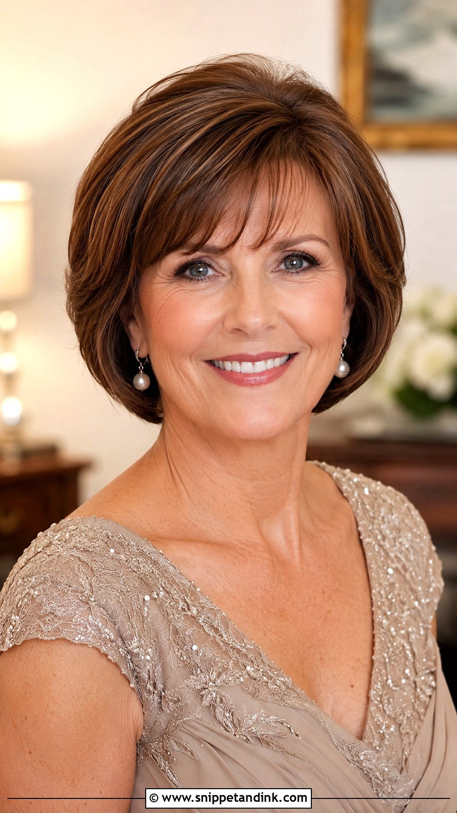 Short Layered Bob For Mother Of Groom - Snippet and Ink - 15 Mother of Groom Hairstyles for Short Hair