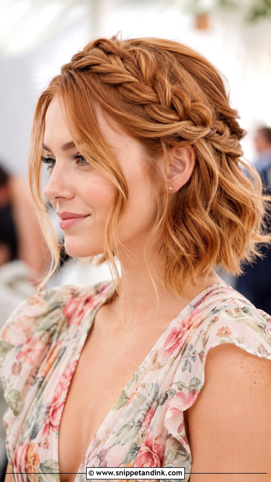 Short Low Bun Wedding Guest Hairstyle - Snippet and Ink - 15 Short Hair Styles Wedding Guest Hairstyle Ideas