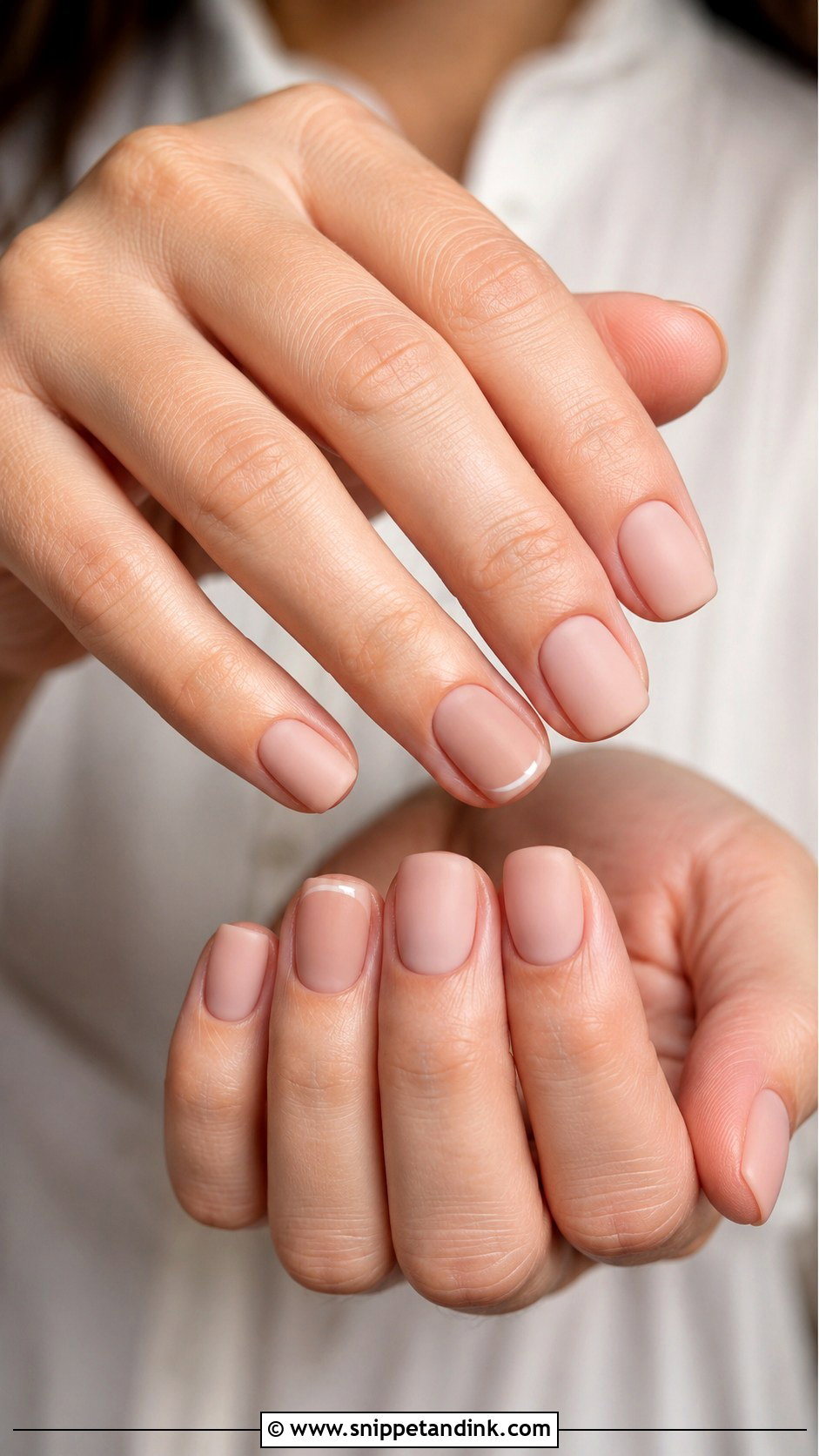 Short Matte Wedding Nails - Snippet and Ink - 30 Short Wedding Nails