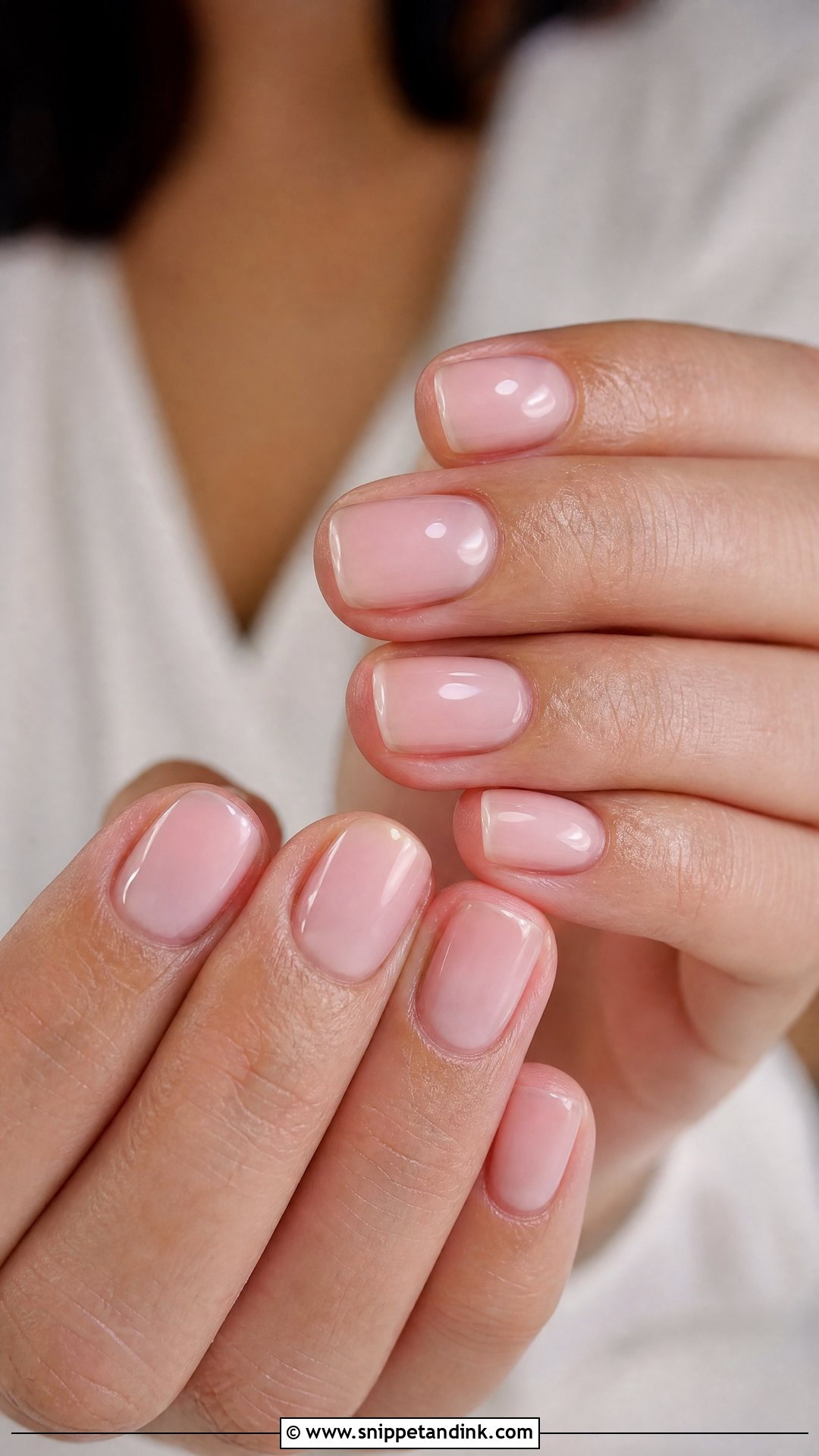 Short Natural Wedding Nails - Snippet and Ink - 25 Wedding Nails 2025