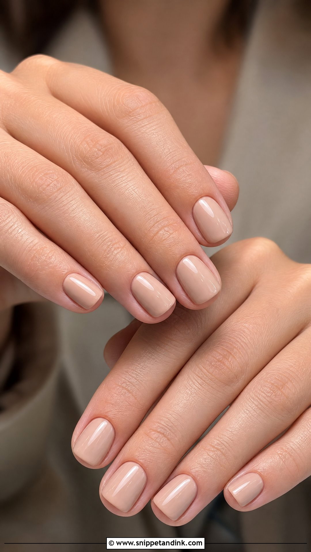 Short Neutral Nails - Snippet and Ink - 20 Neutral Wedding Guest Nails
