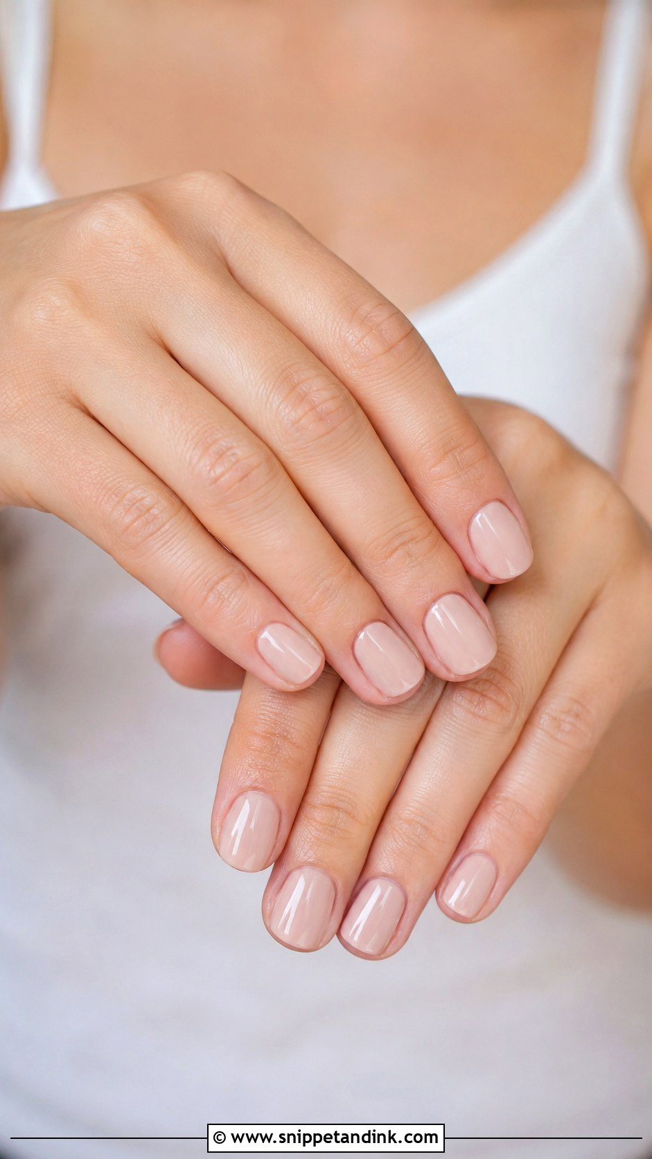 Short Neutral Wedding Nails - Snippet and Ink - 20 Neutral Nails for Wedding
